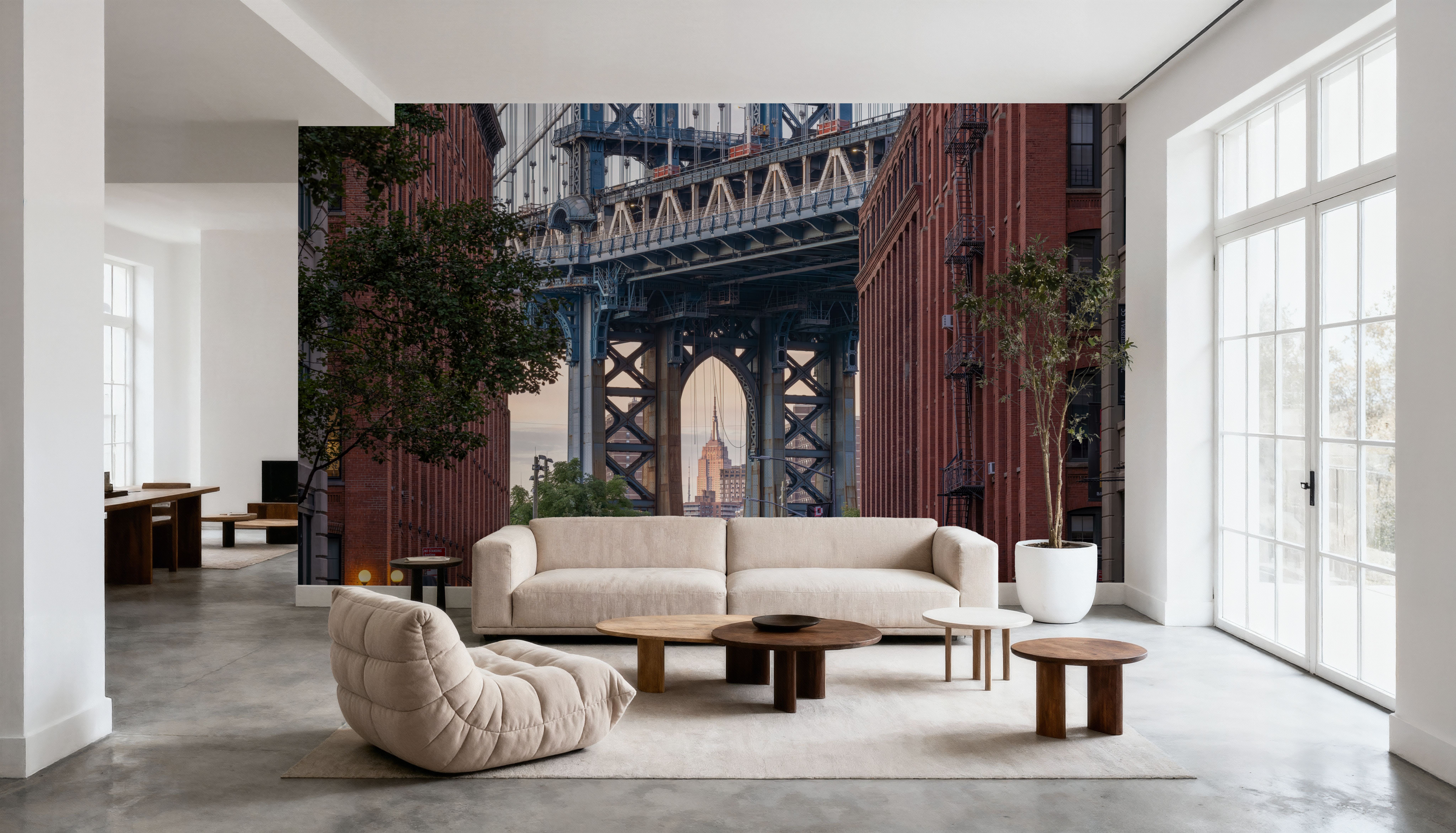 Empire State Threaded, Wallpaper