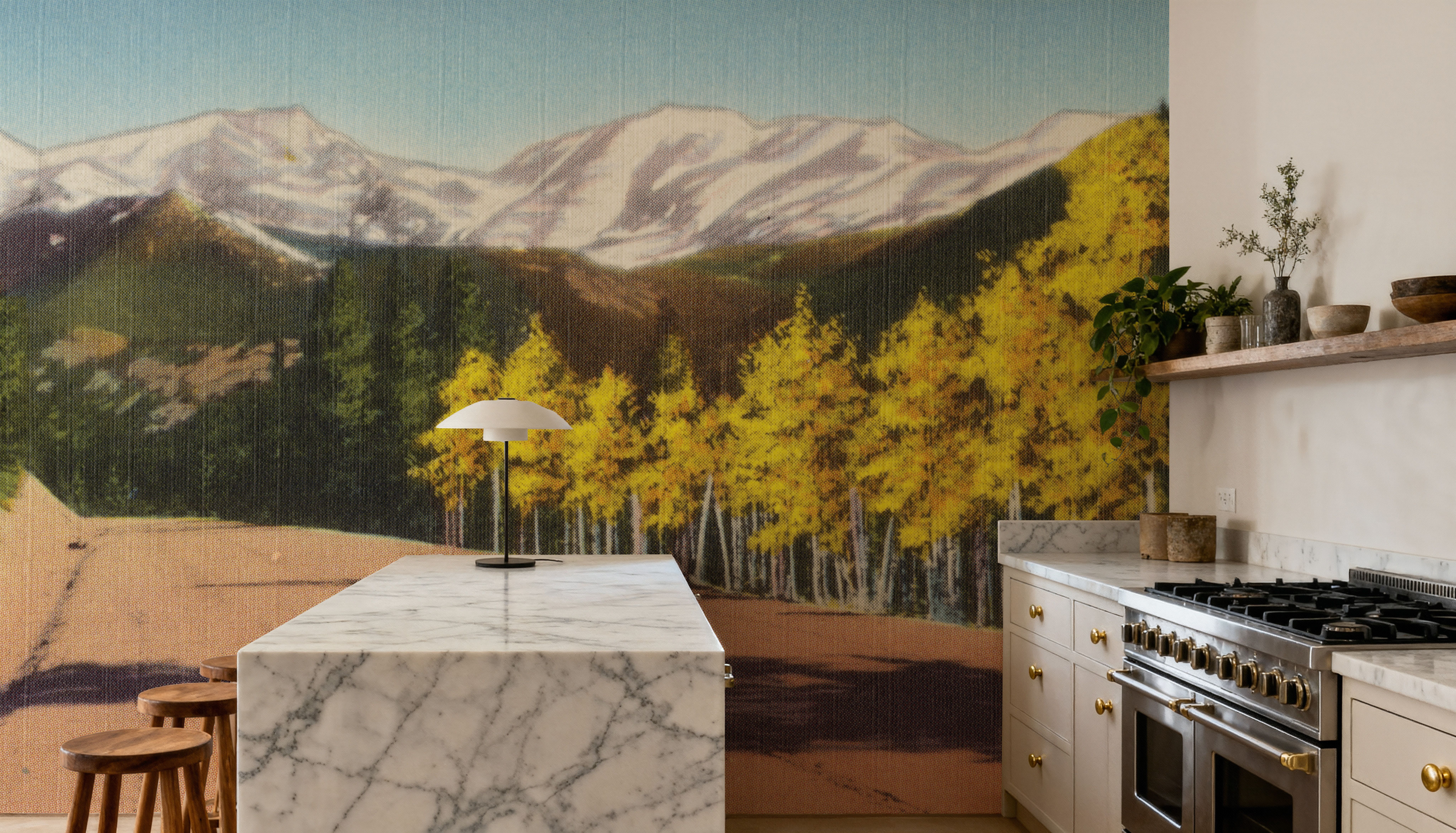 Mountains Calling - Screenprint Postcard