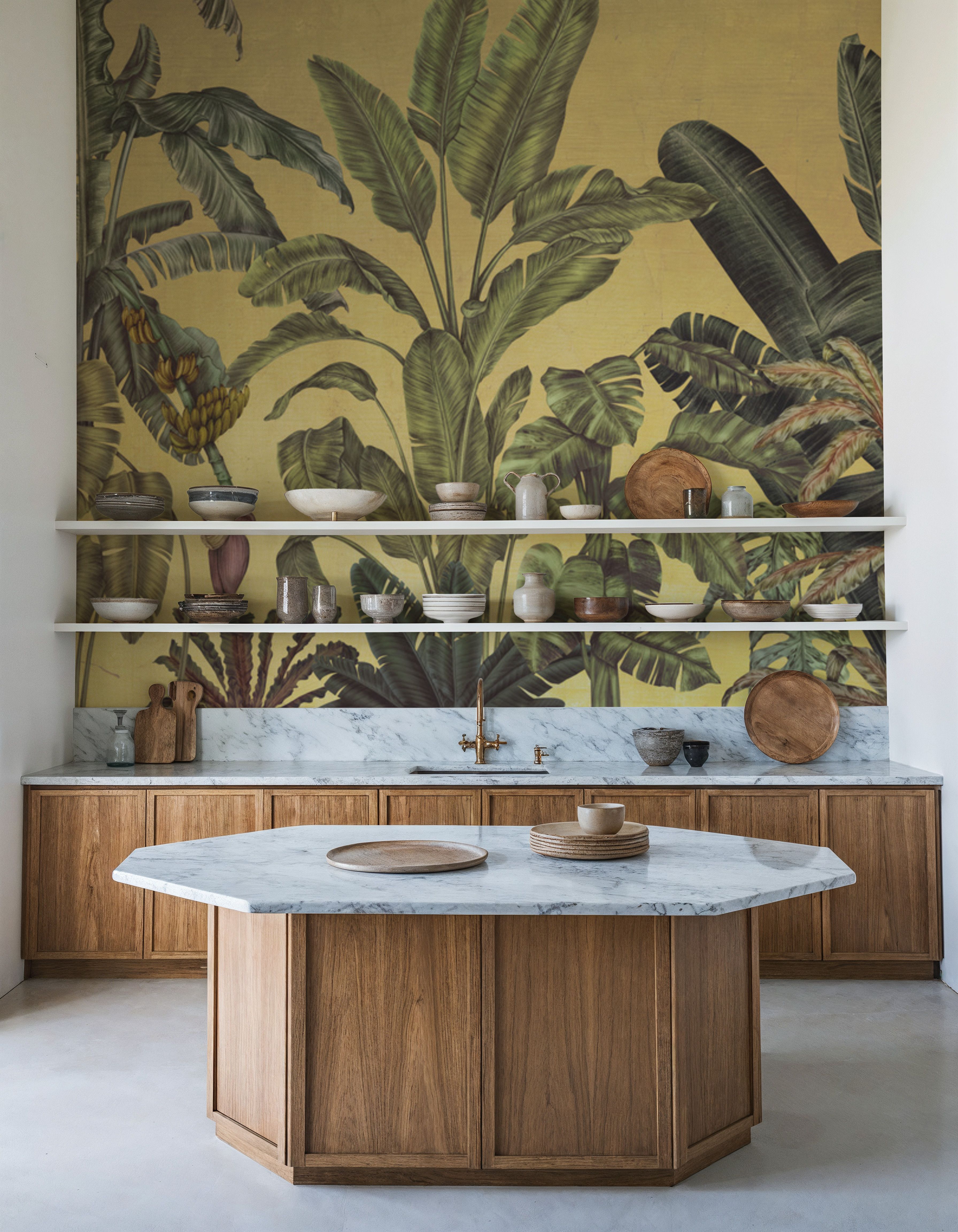 Madagascar Foliage, Yellow