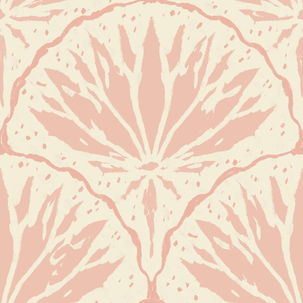 Abstract Water Lily, Blush