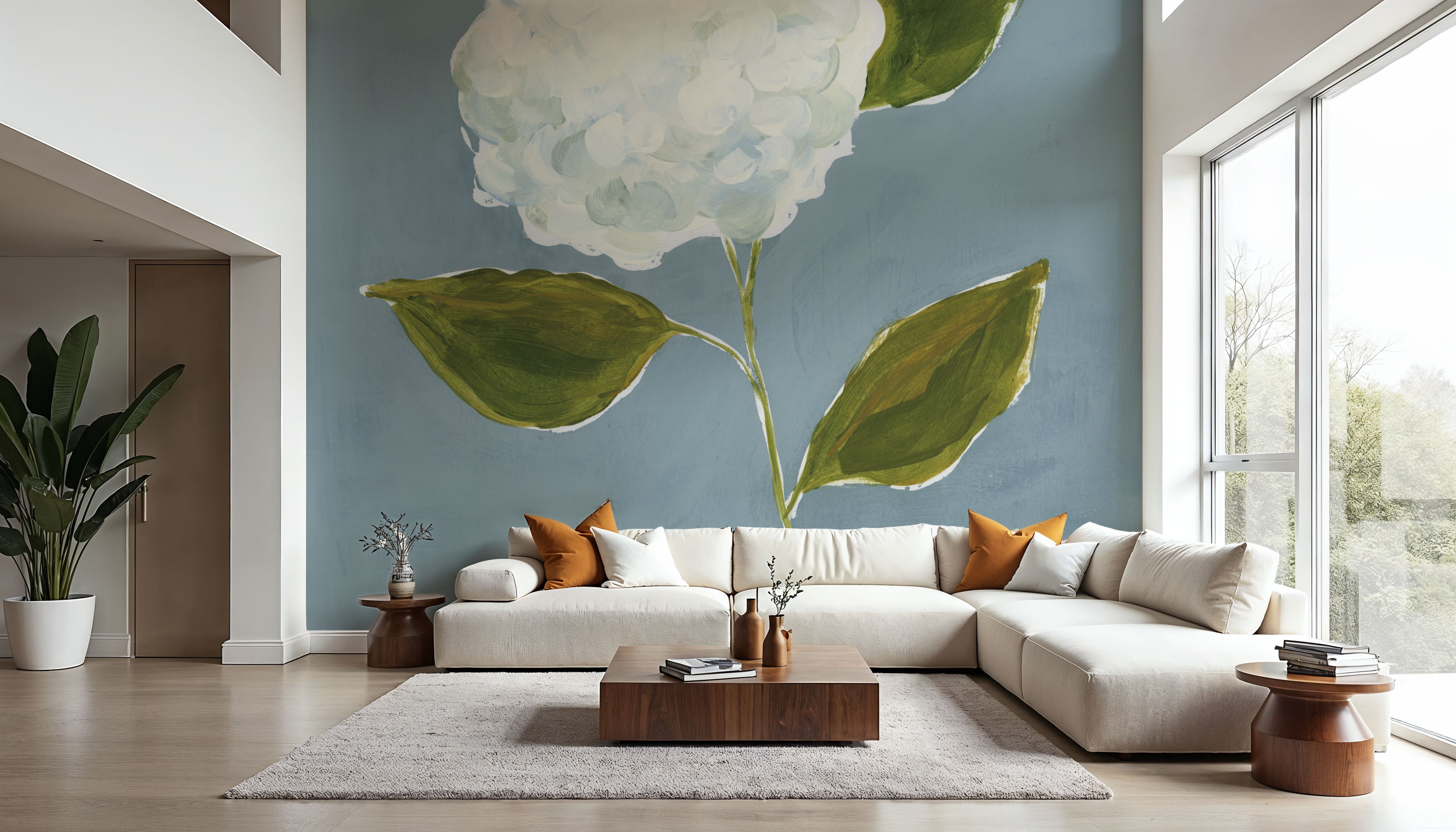 Dusty Blue Hydrangea II