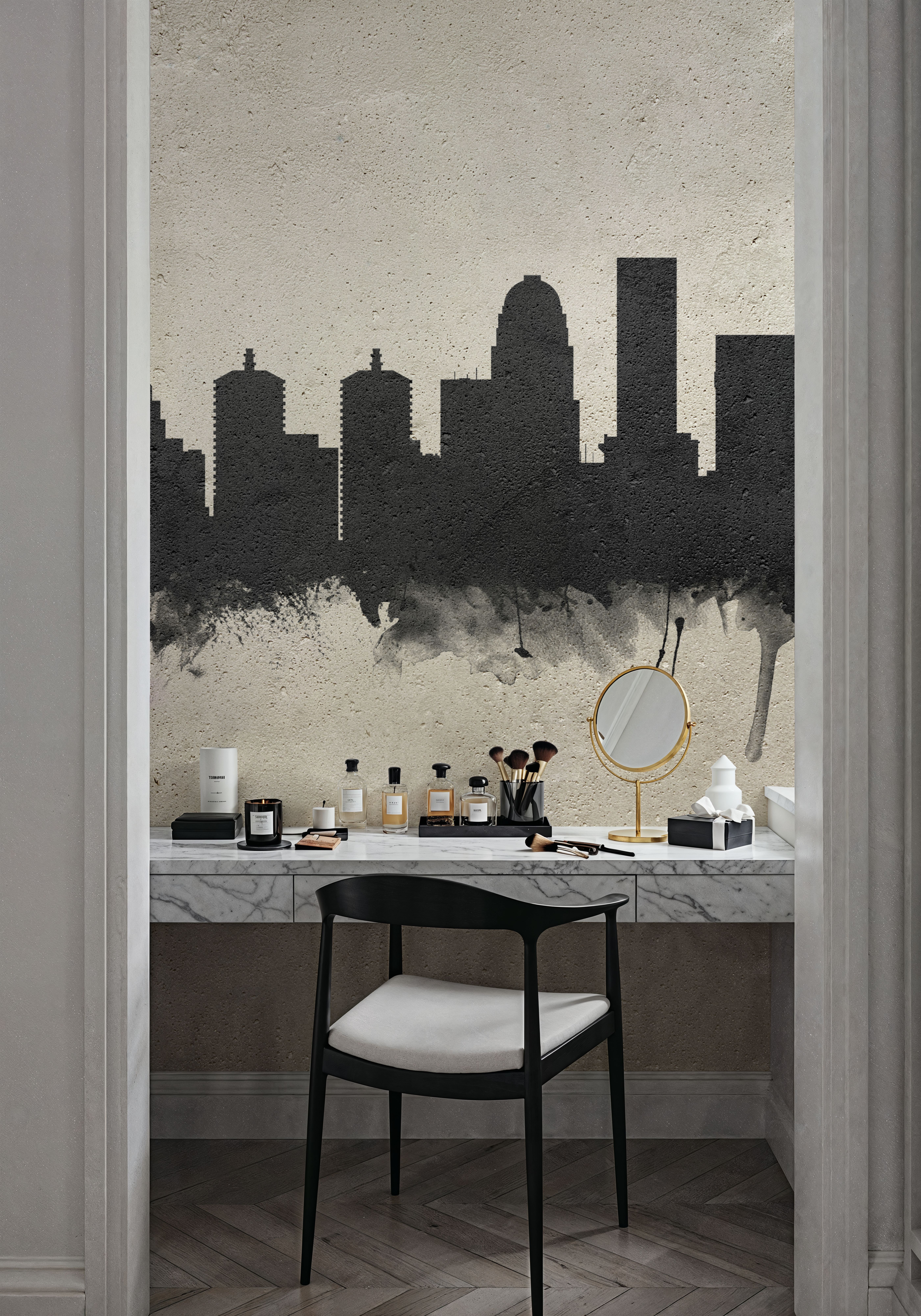 Louisville Kentucky Skyline Concrete