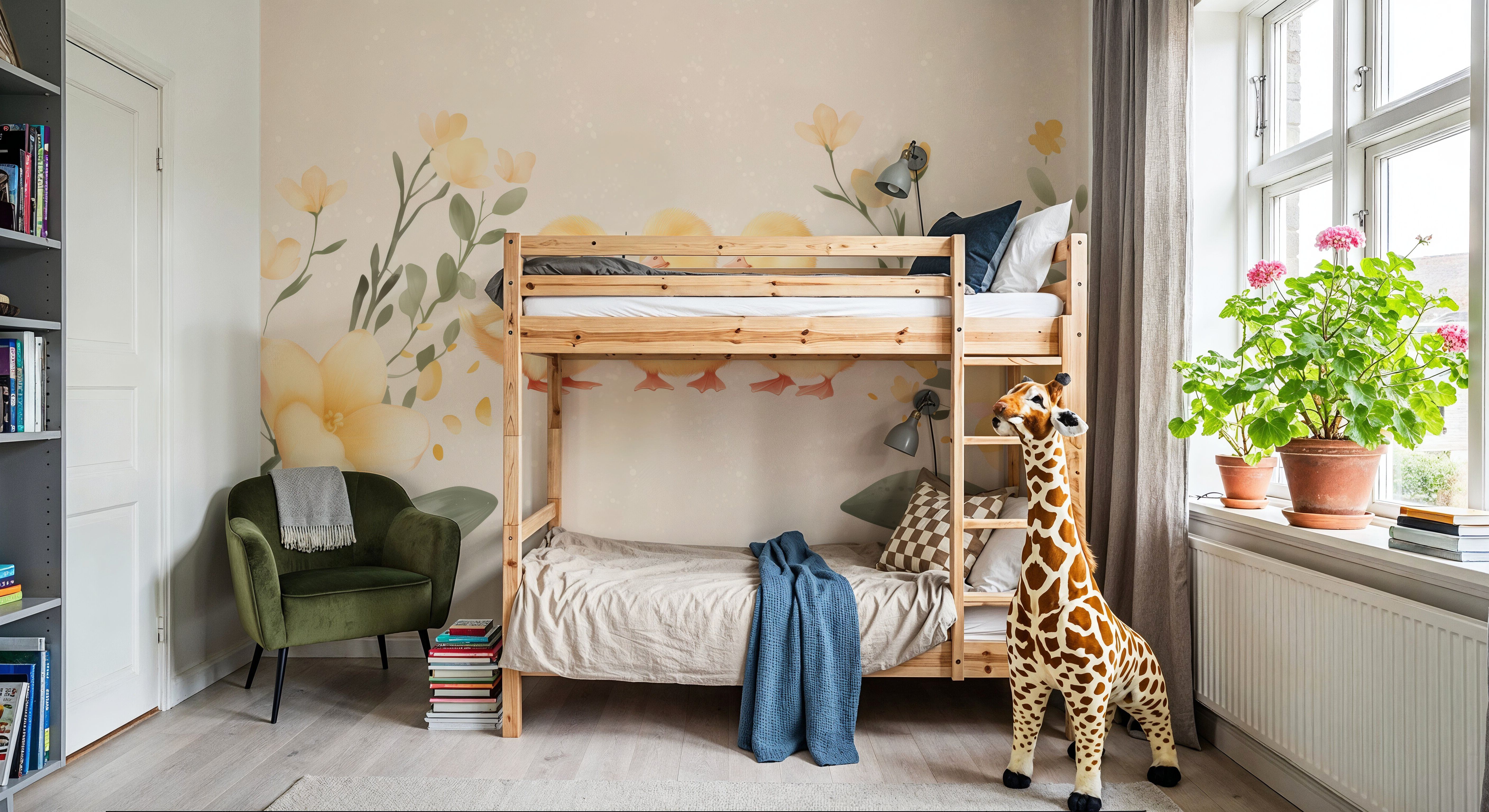 Charming Ducklings, Behang