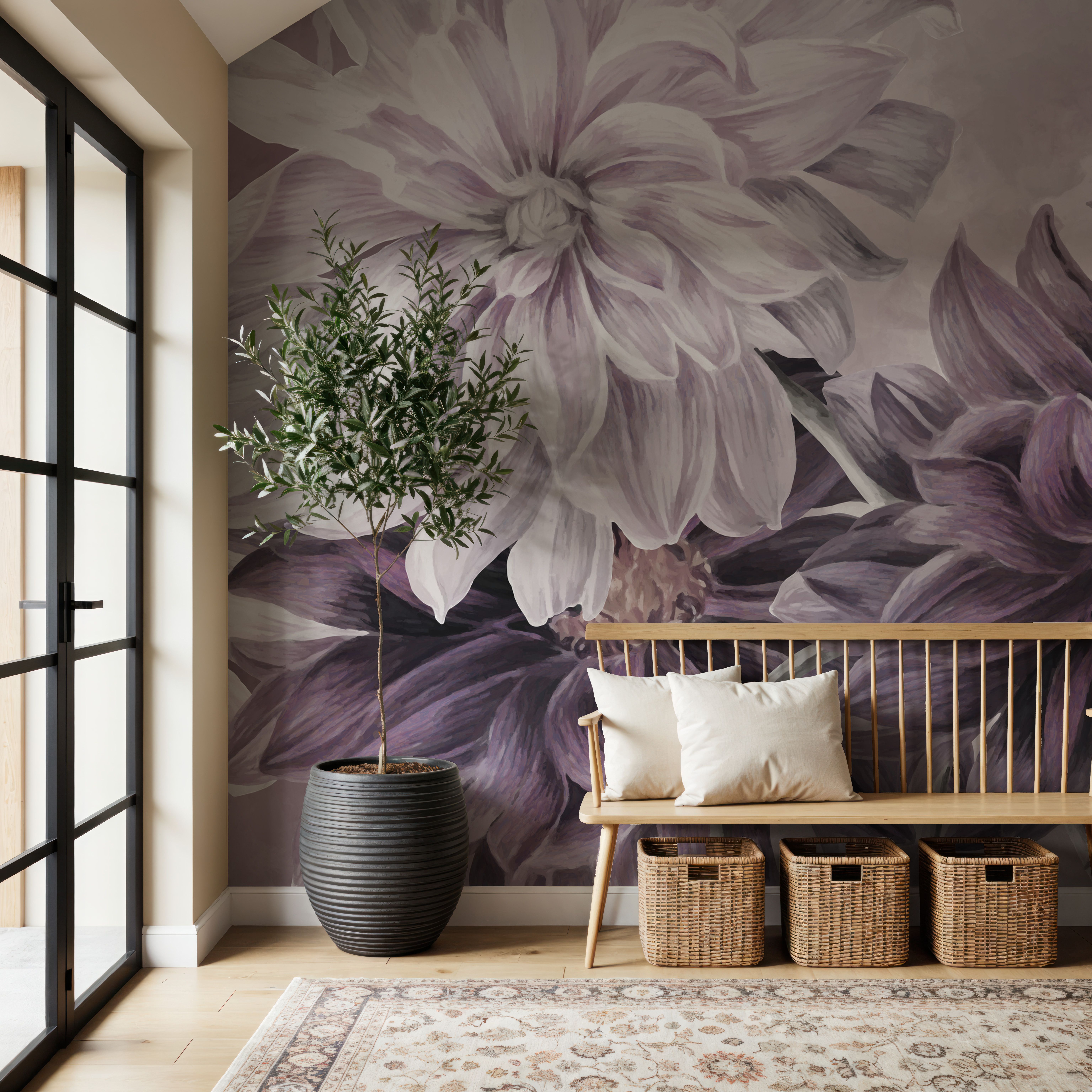 Focus on the Dahlia Red