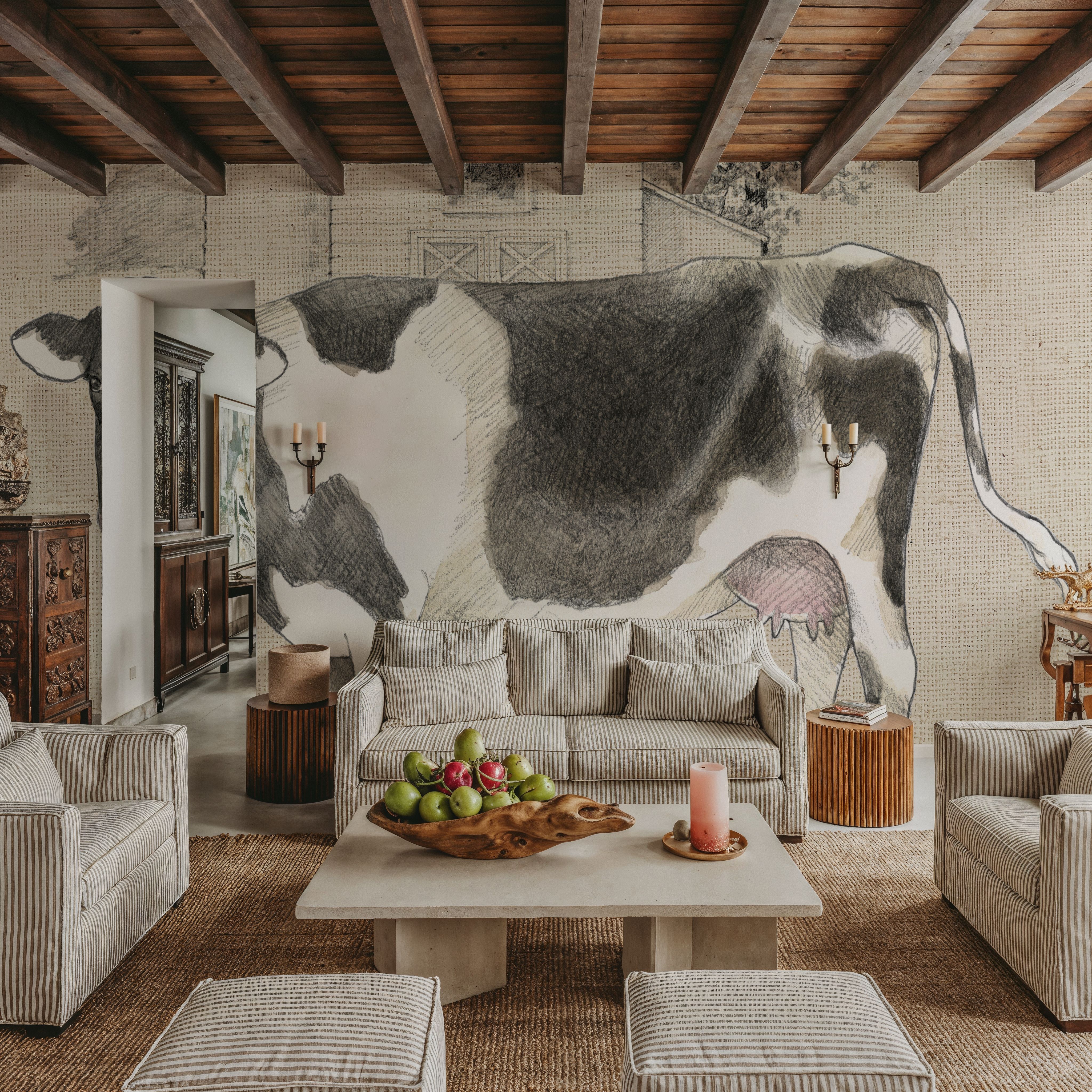 Farm To Table IV on Burlap
