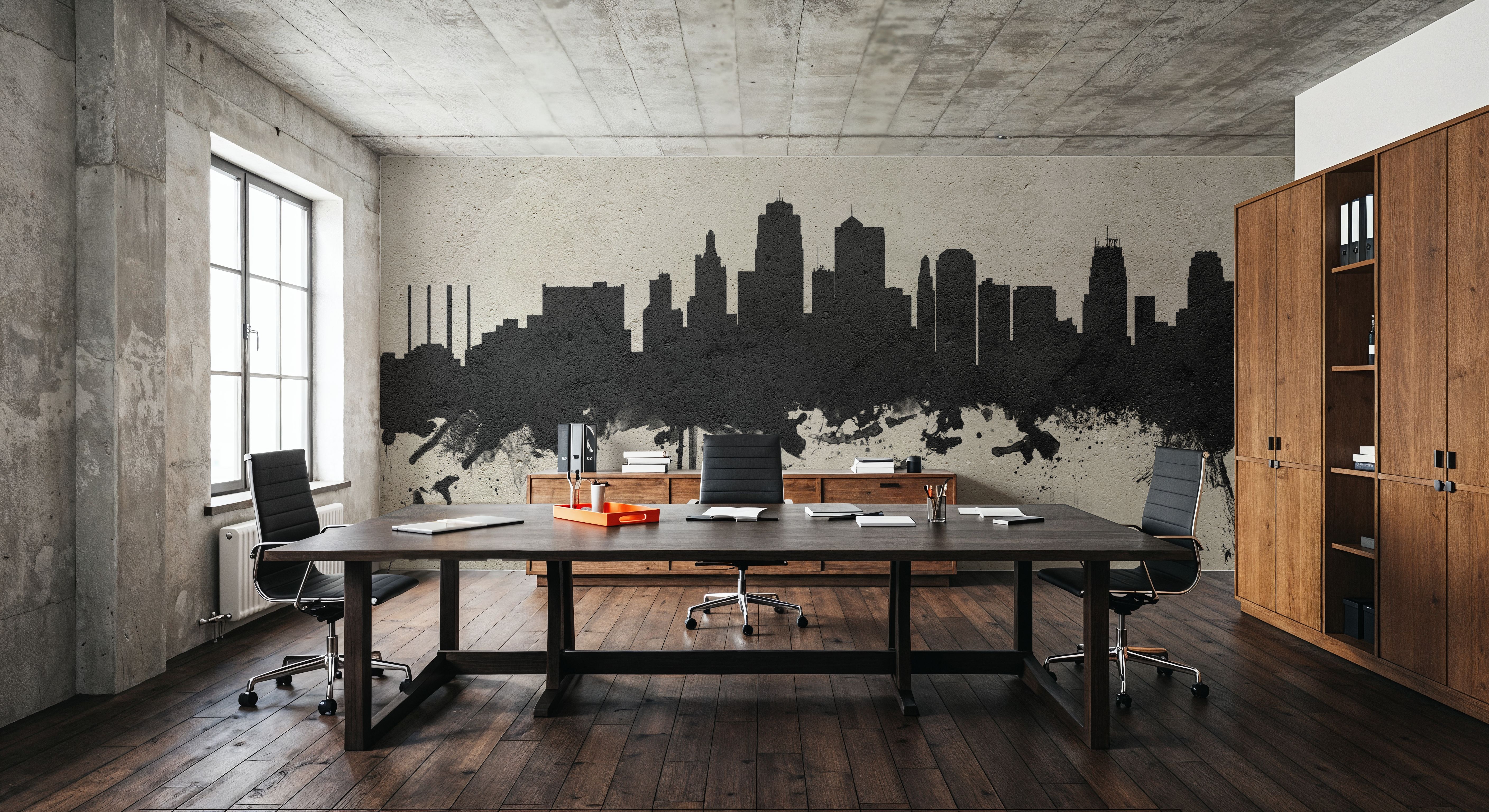 Kansas City Missouri Skyline Concrete