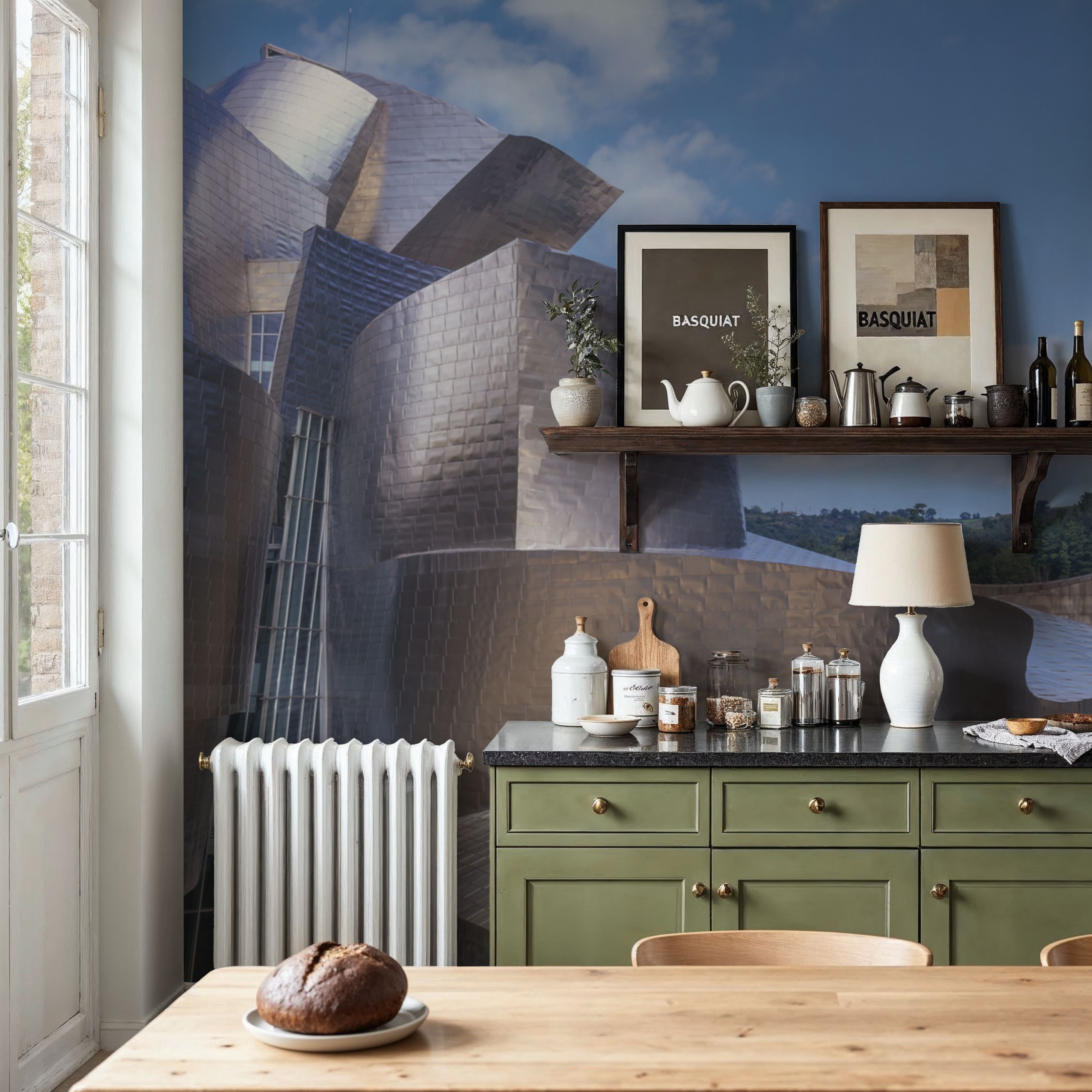 Metallic Waves Architecture