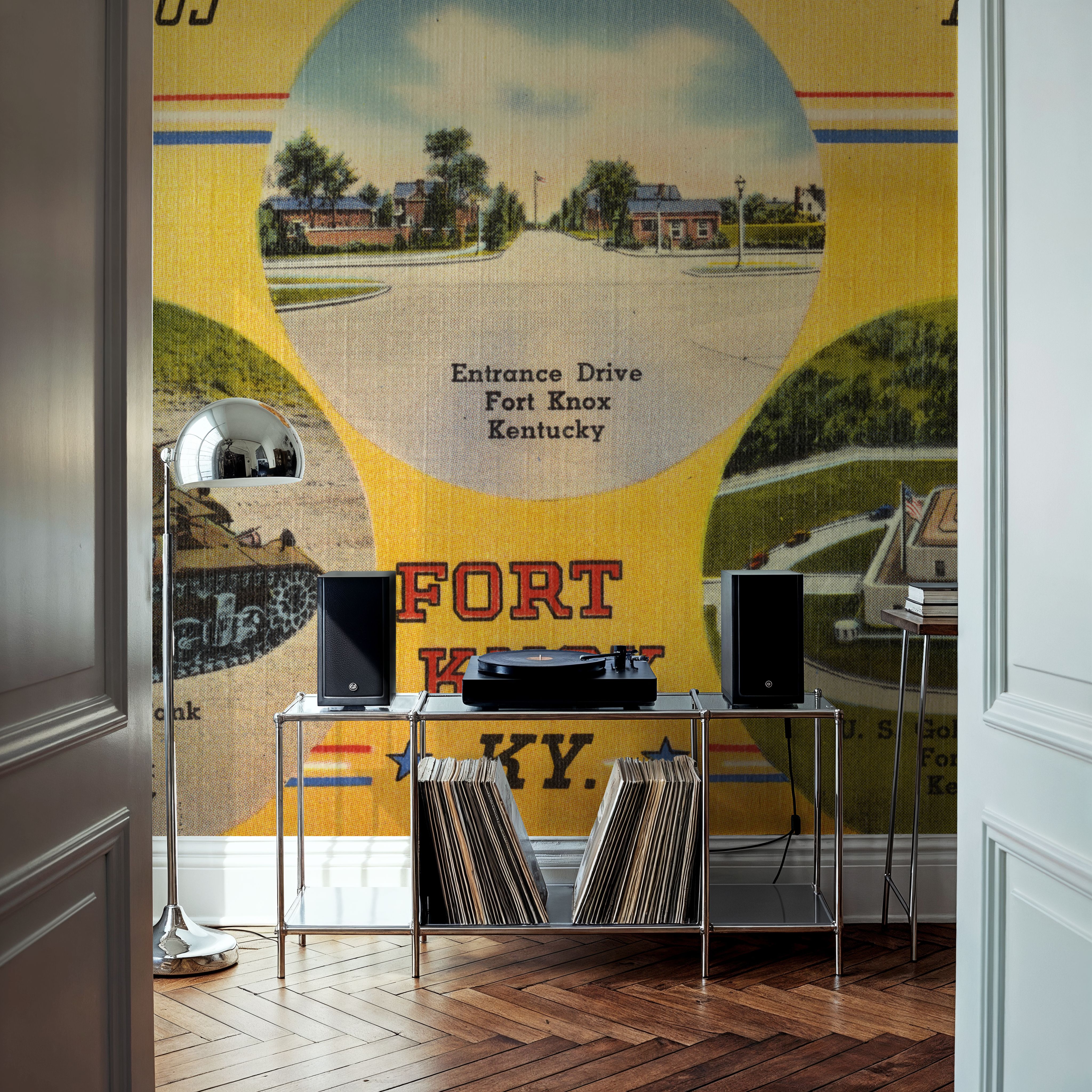 Greetings from Fort Knox - Screenprint Postcard