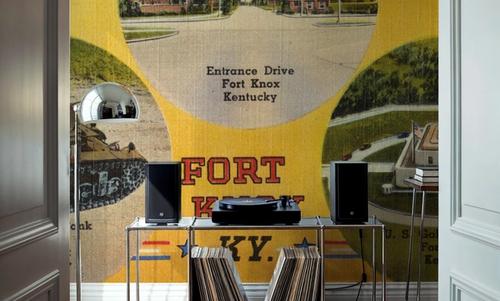 Greetings from Fort Knox - Screenprint Postcard