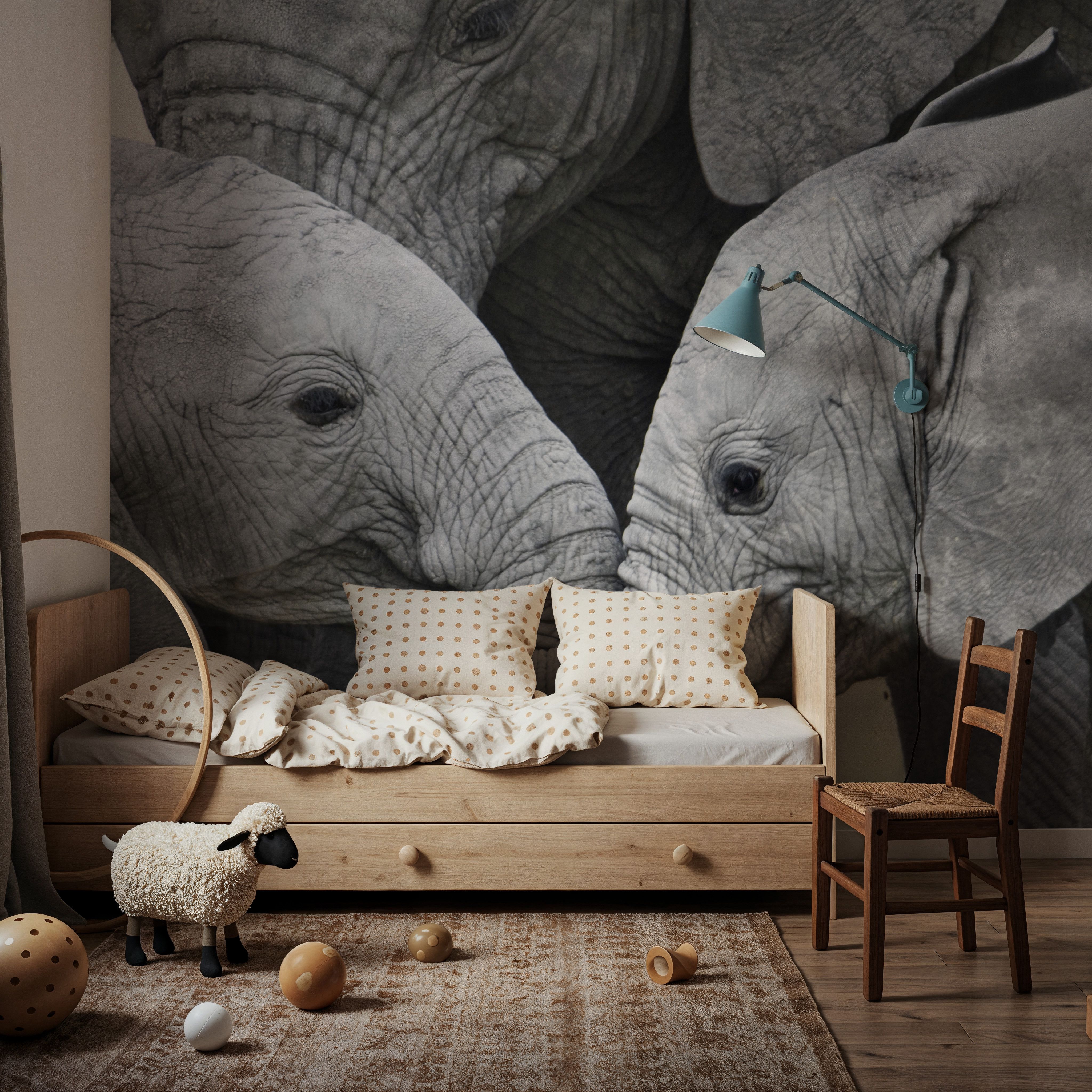 Elephant Greetings Photo