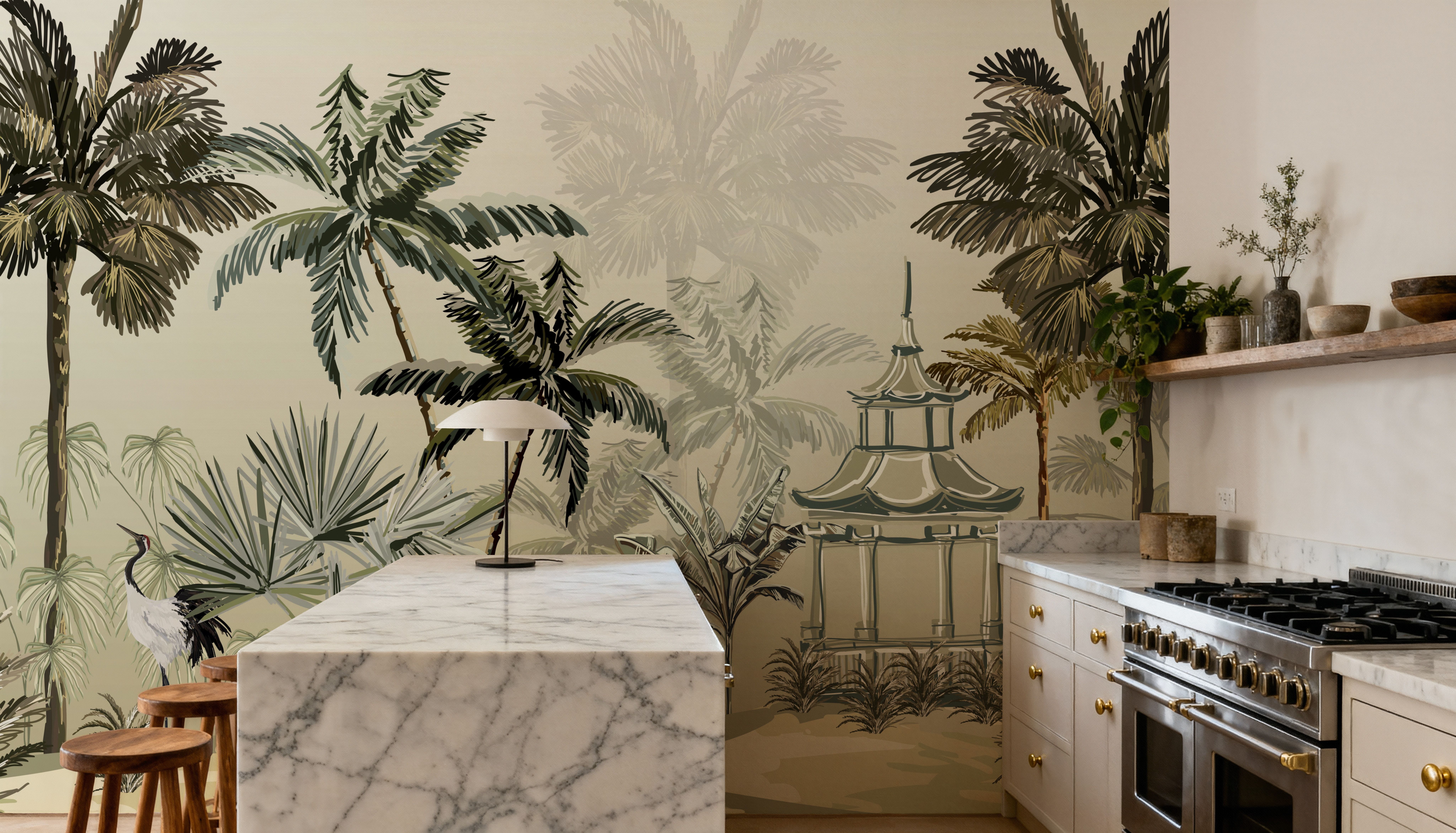 In the Backyard Mist