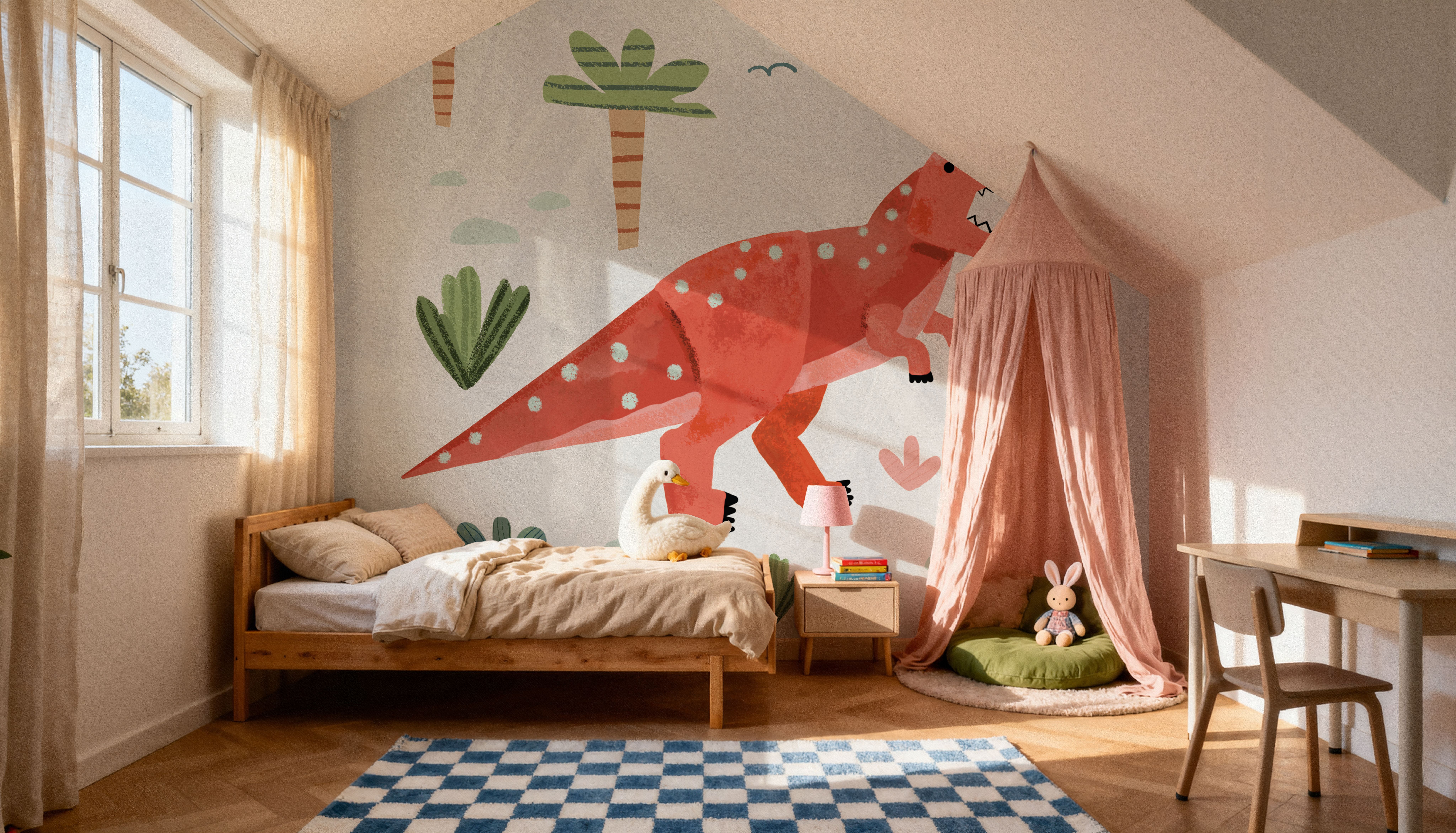 Dino Fun IV, Wallpaper