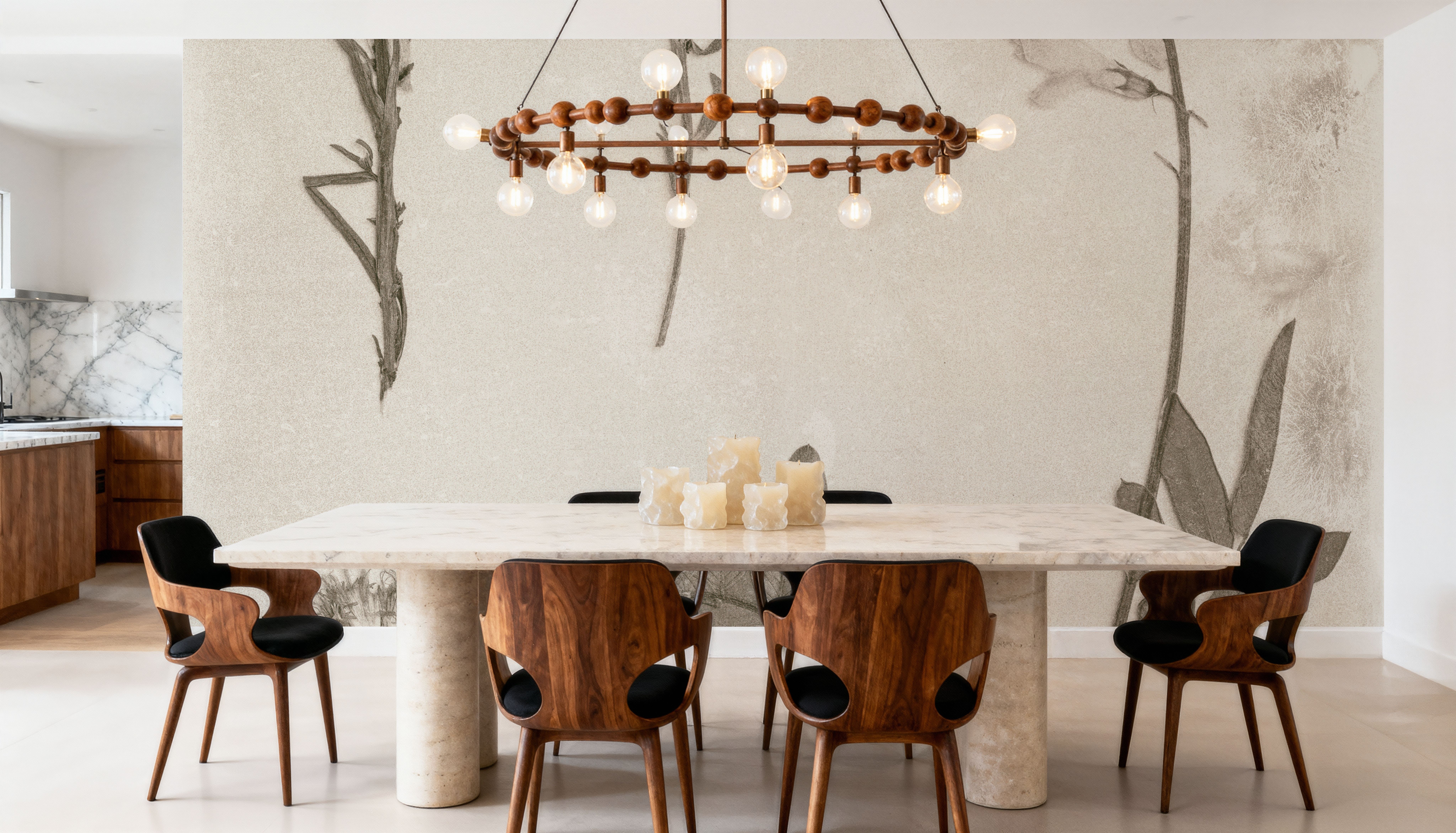 Wildflower Journal IX sepia