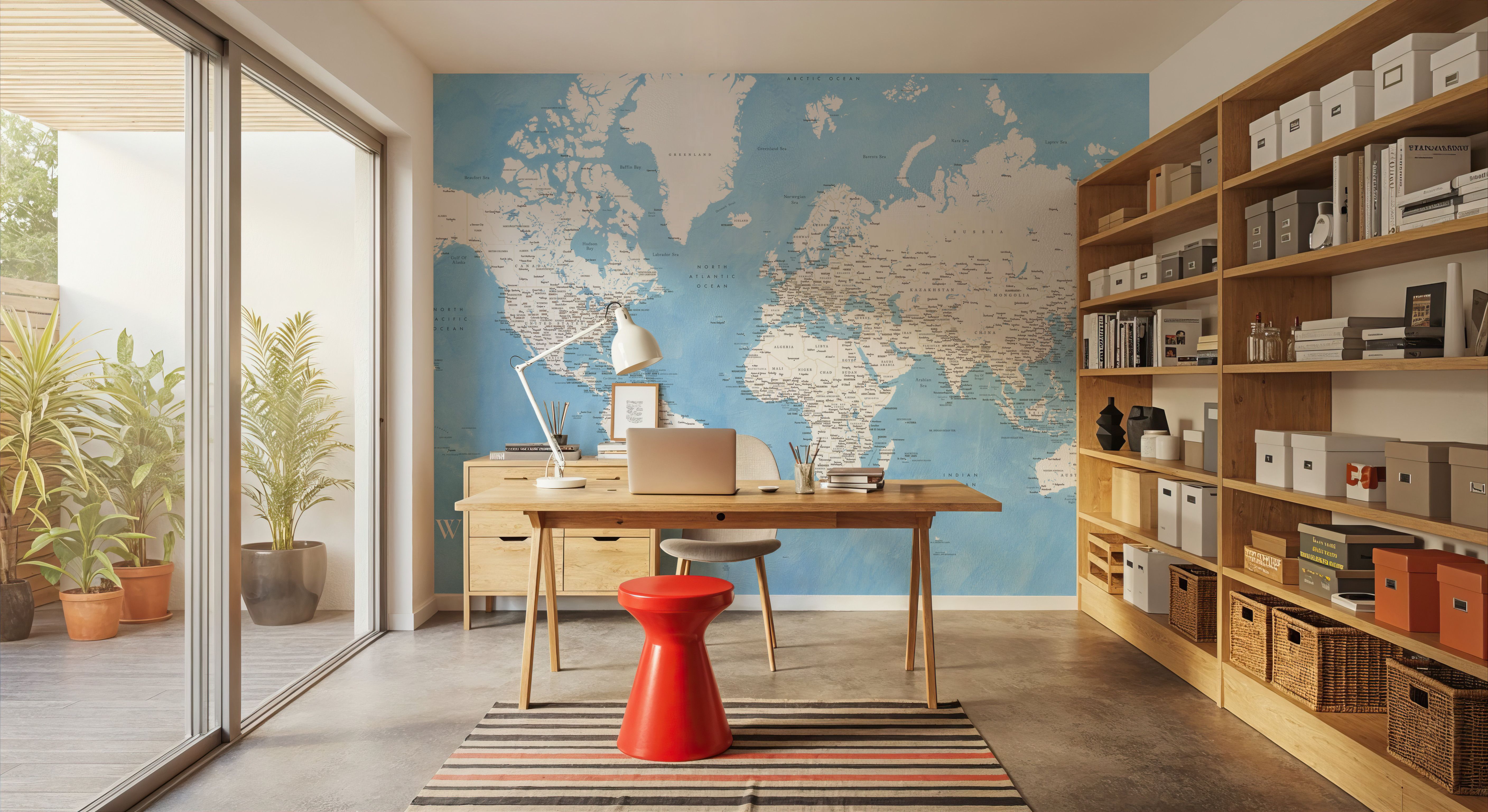 World Map Cities - Naolin