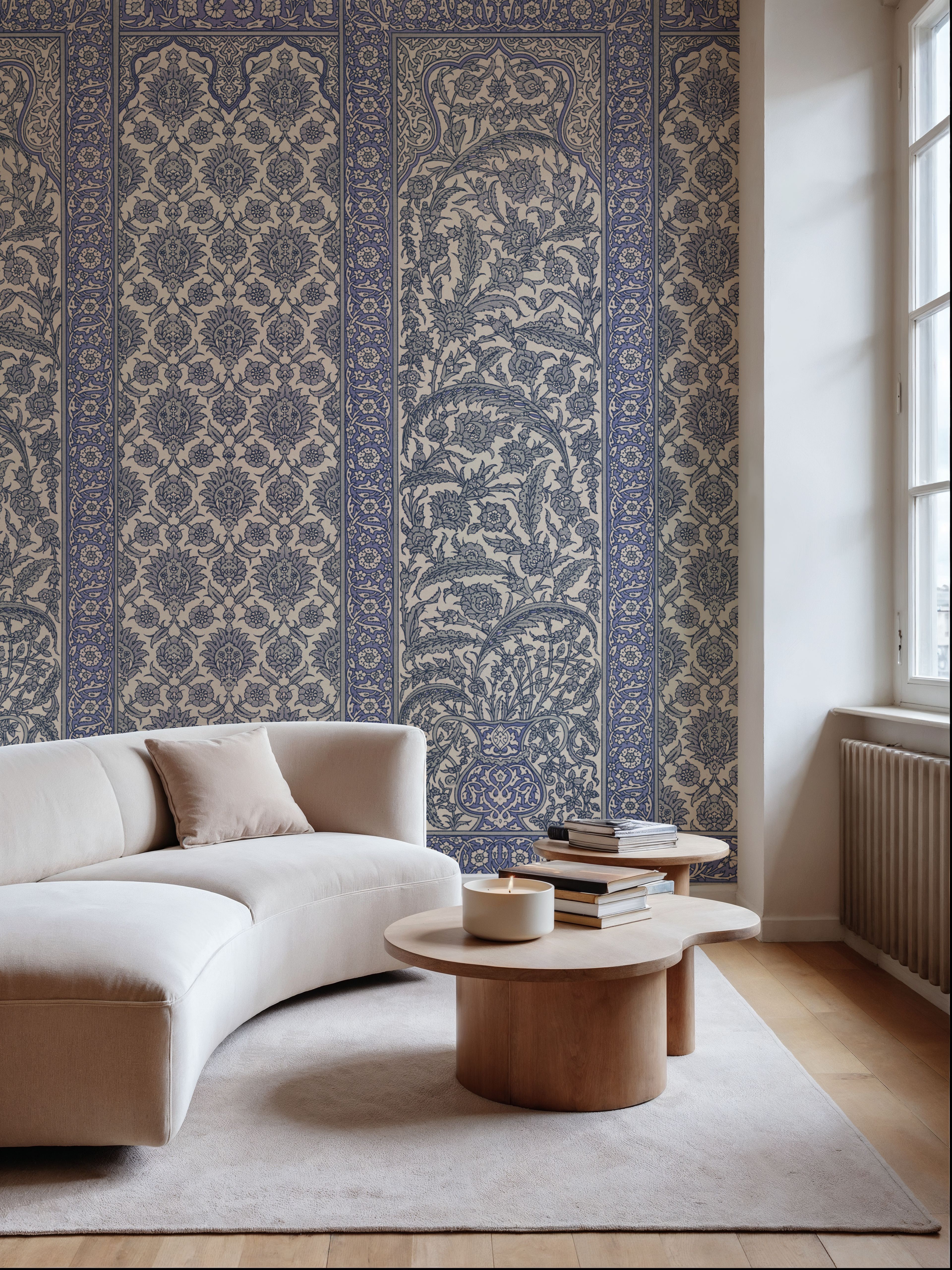 Riad Ornaments, Periwinkle