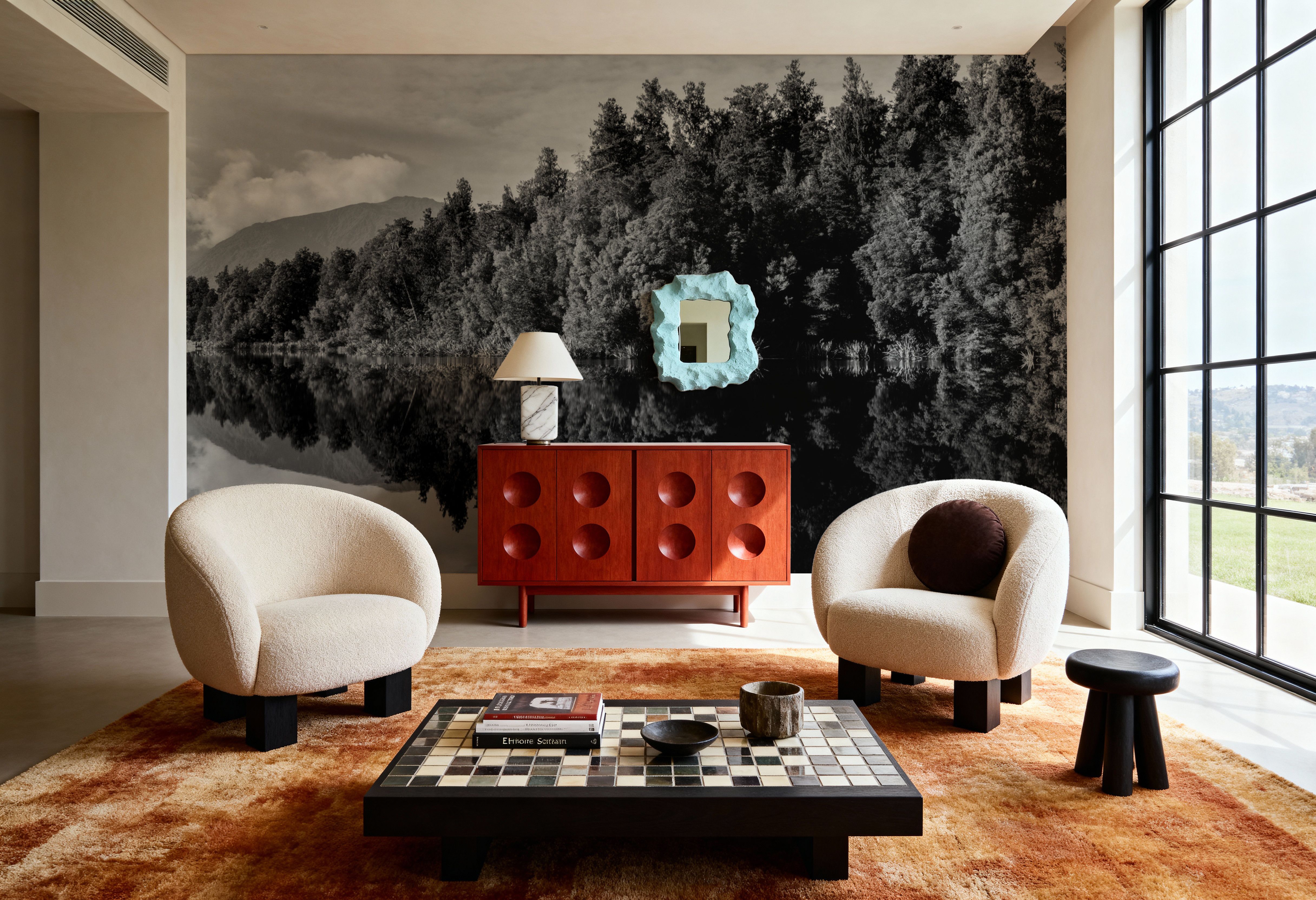 Mirrored Serenity, Wallpaper