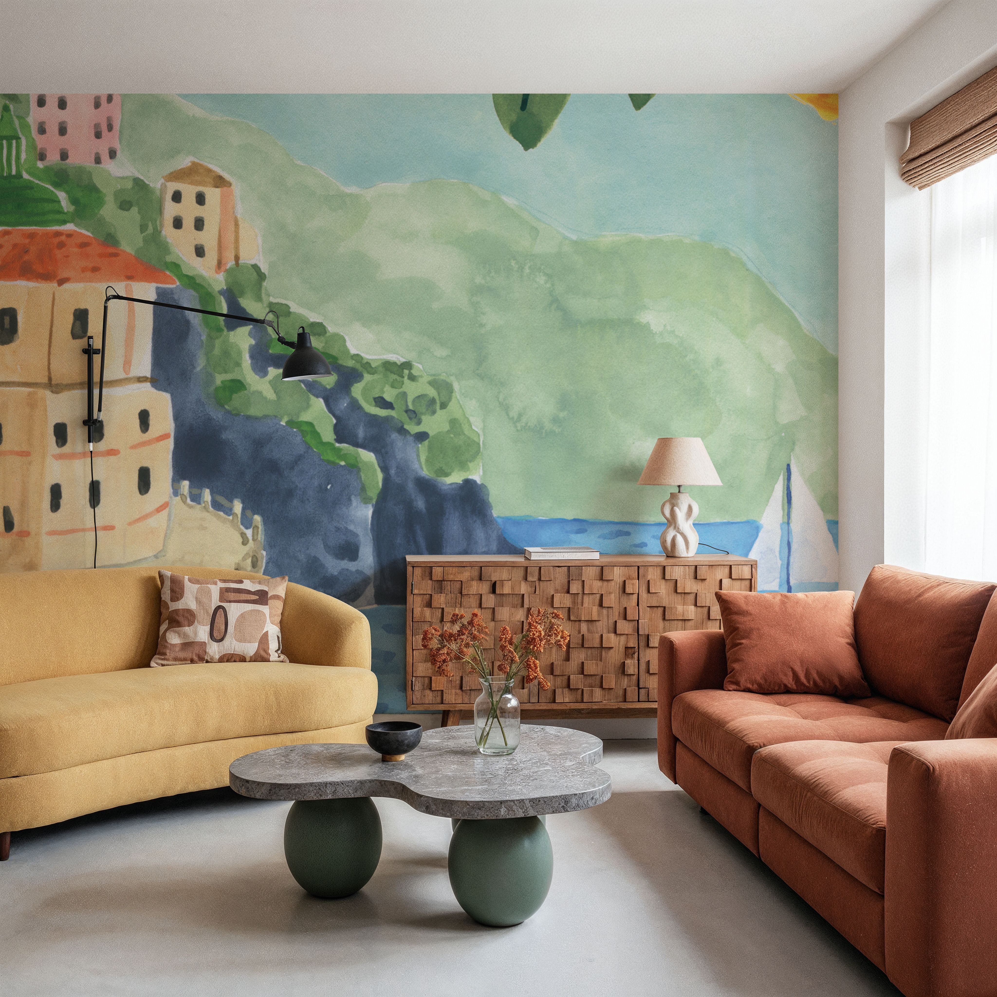 Mediterranean View II Panel