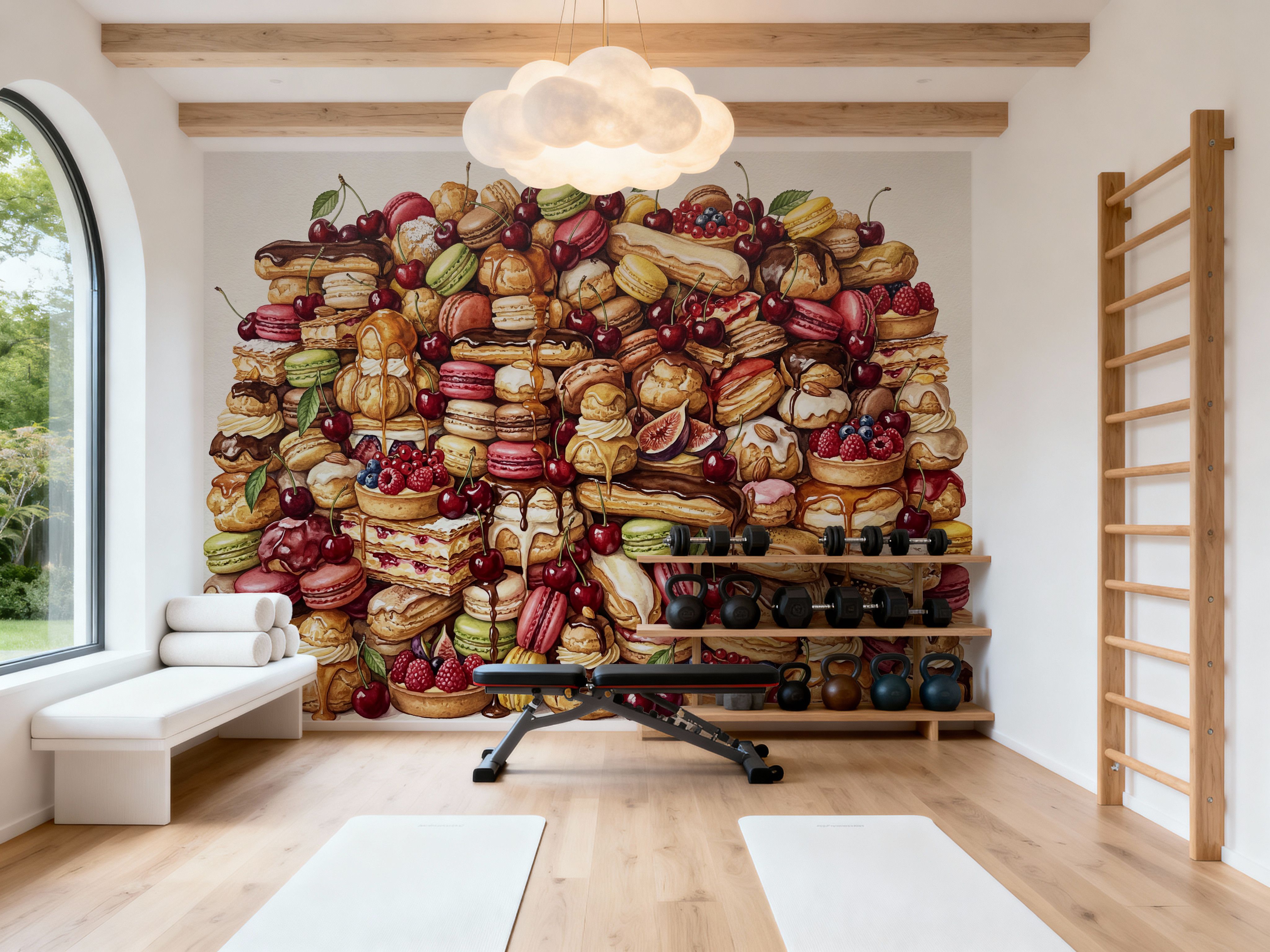 Sweet Abundance - Stacked Series, Tapet