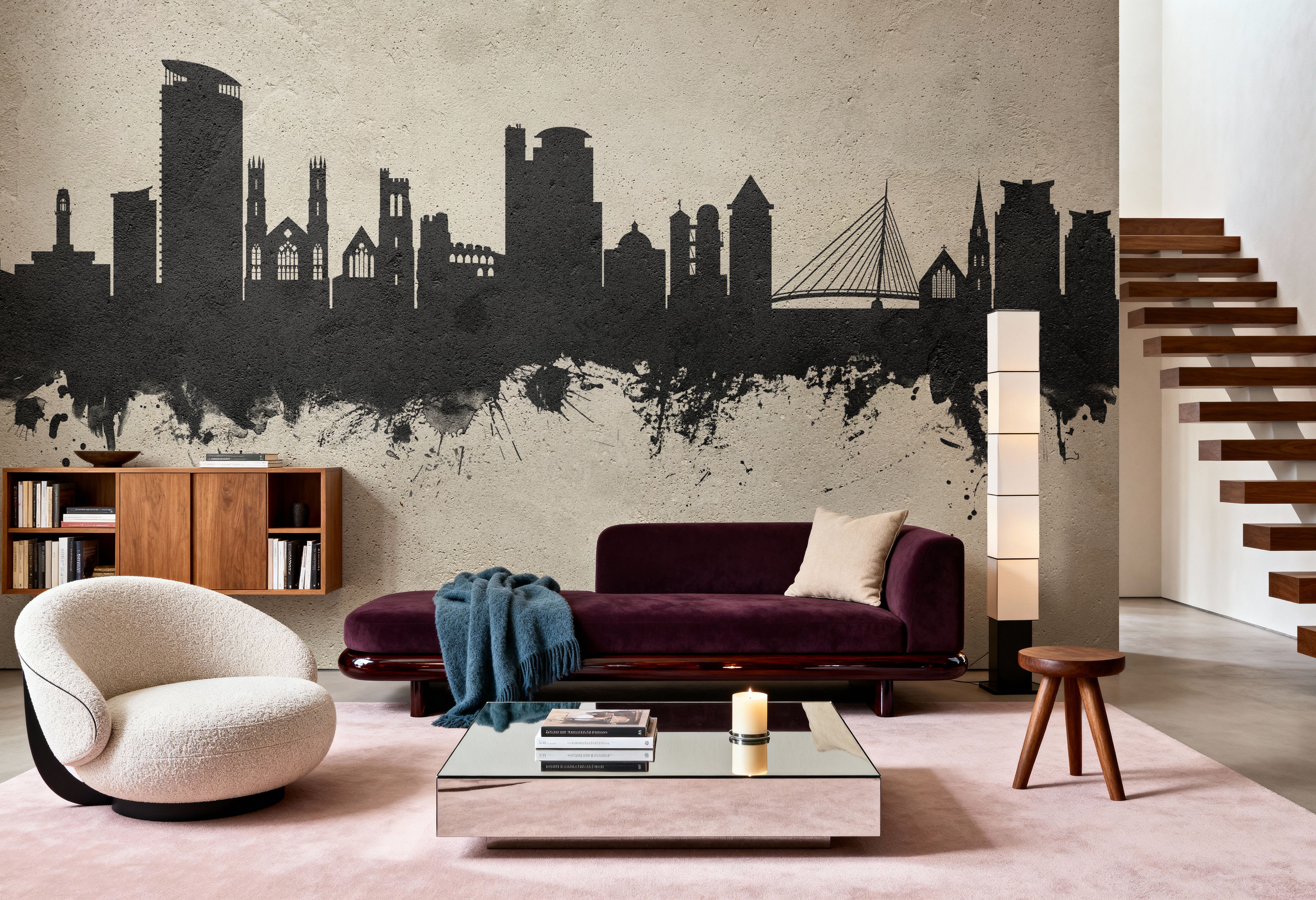 Swansea Wales Skyline Concrete