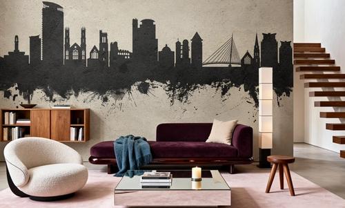 Swansea Wales Skyline Concrete