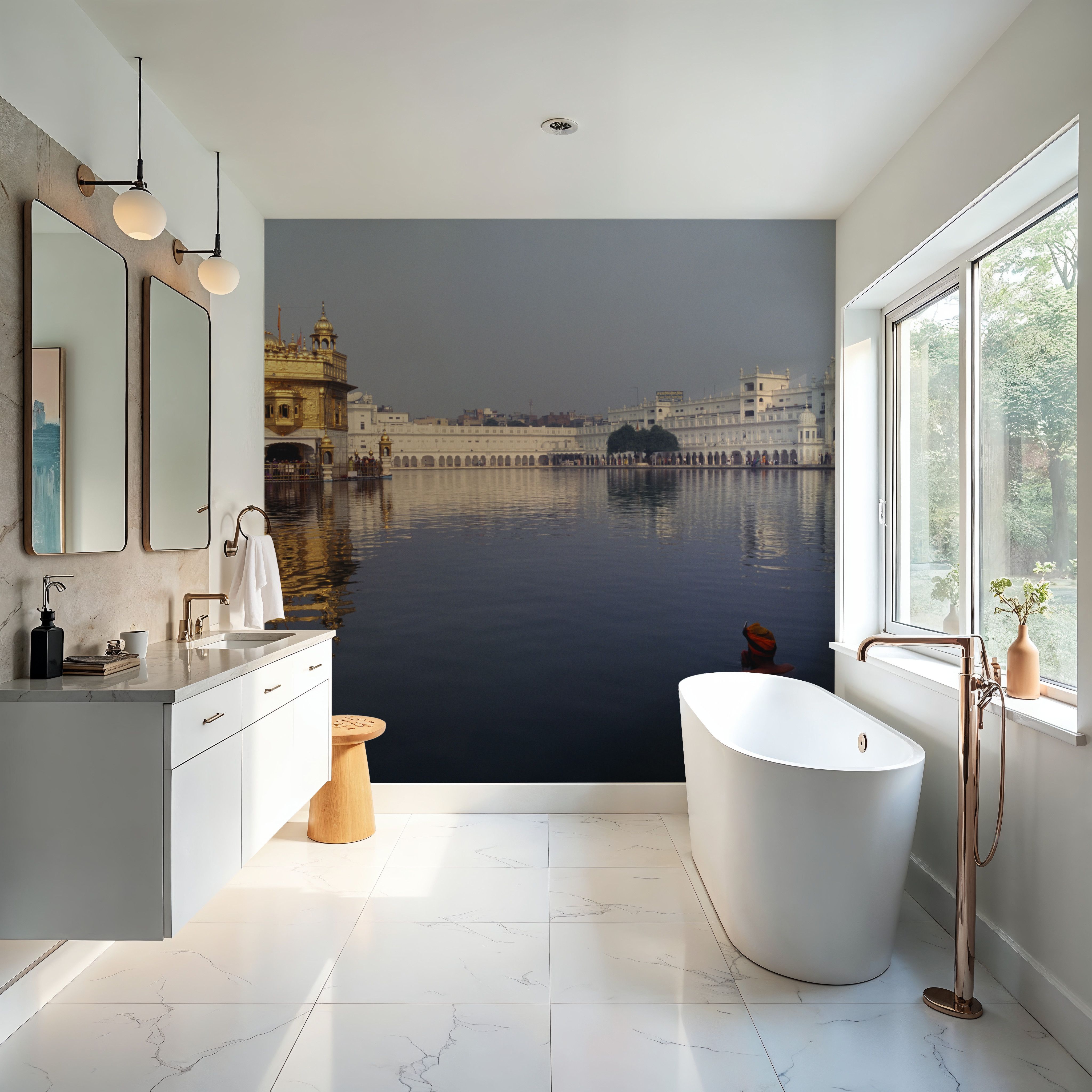 Golden Temple Reflection