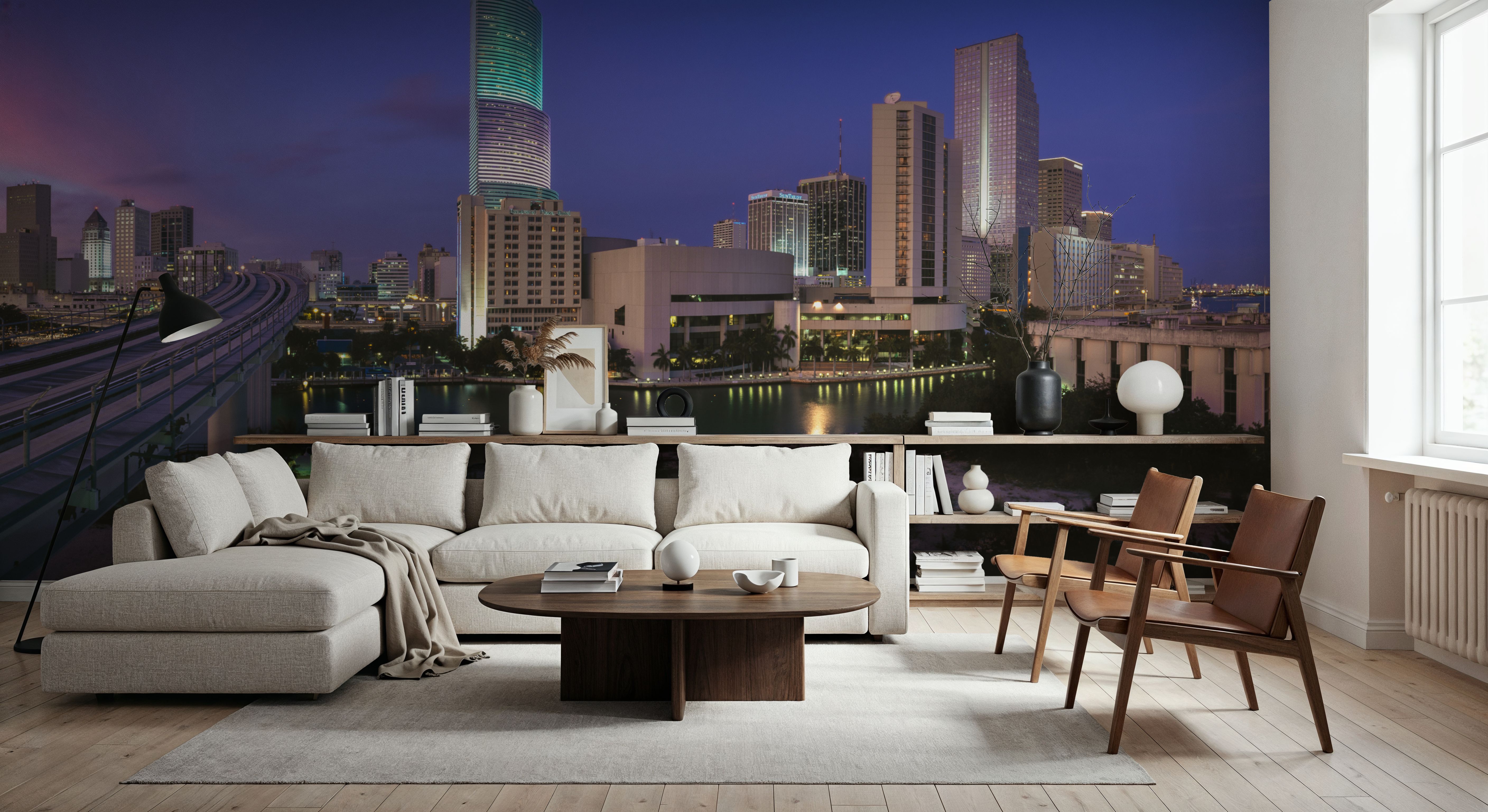 Sunset Blue Twilight Metropolis