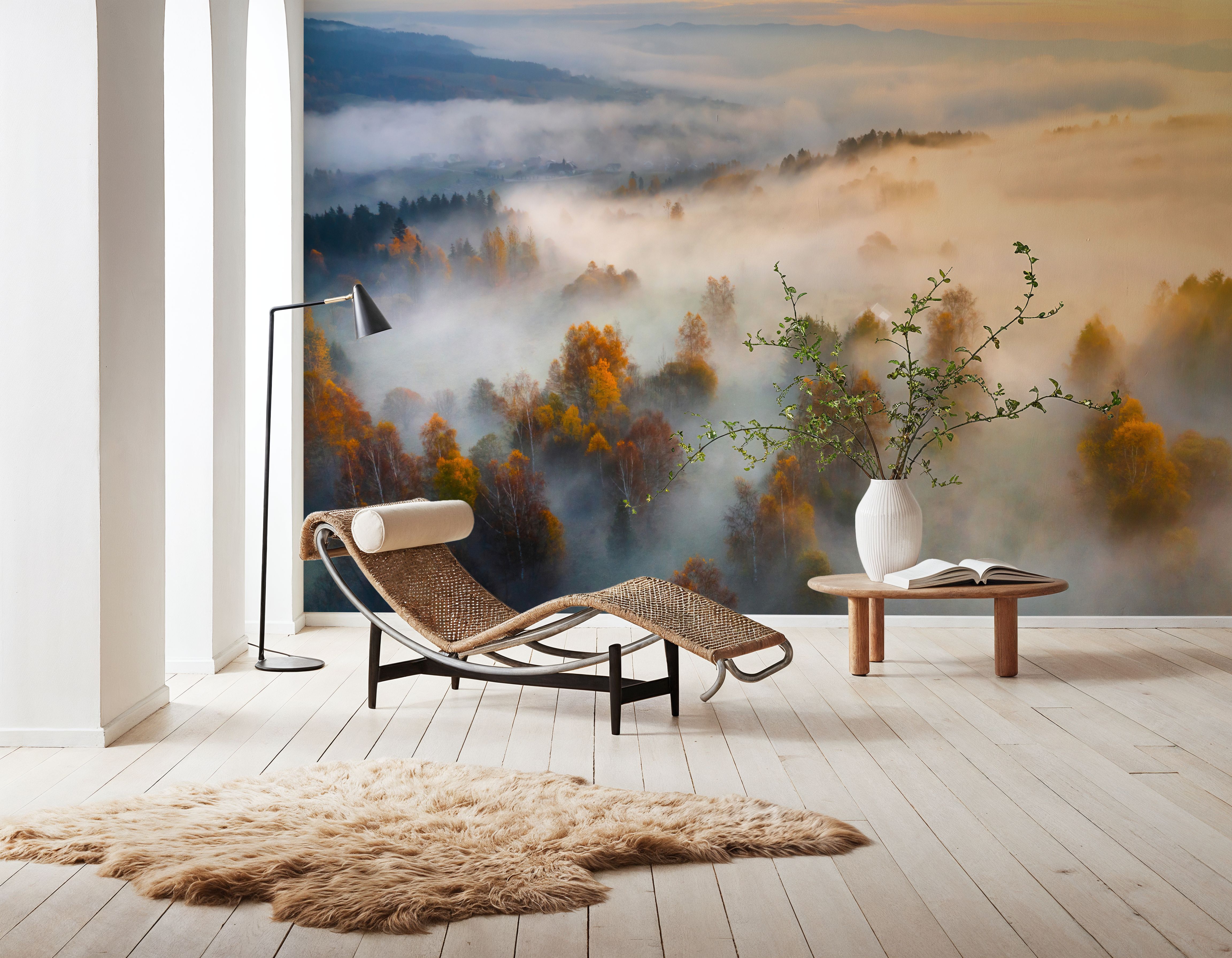 Foggy Birch Dream