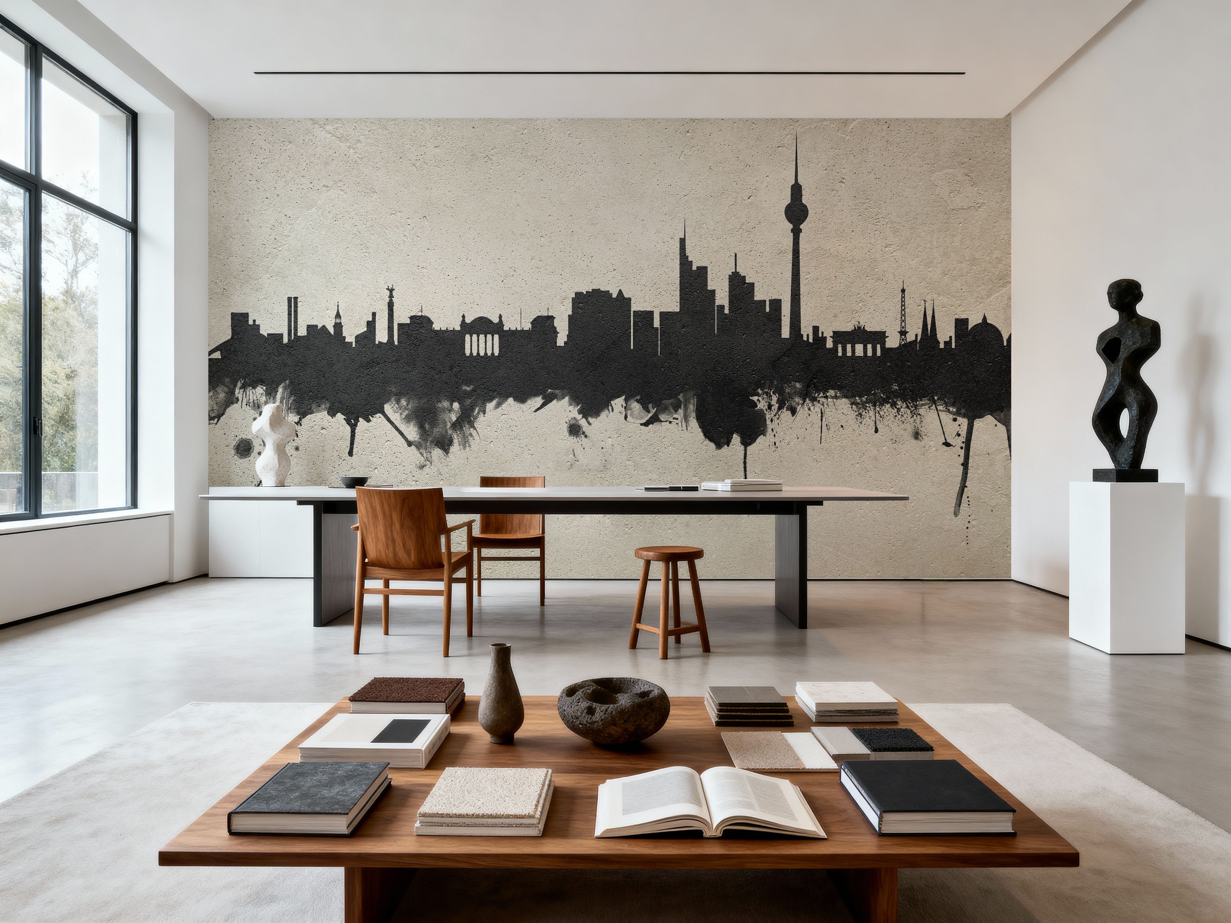 Berlin Skyline Concrete
