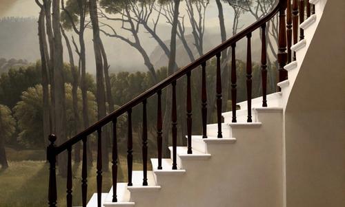 Mediterranean Pine Landscape, Vintage