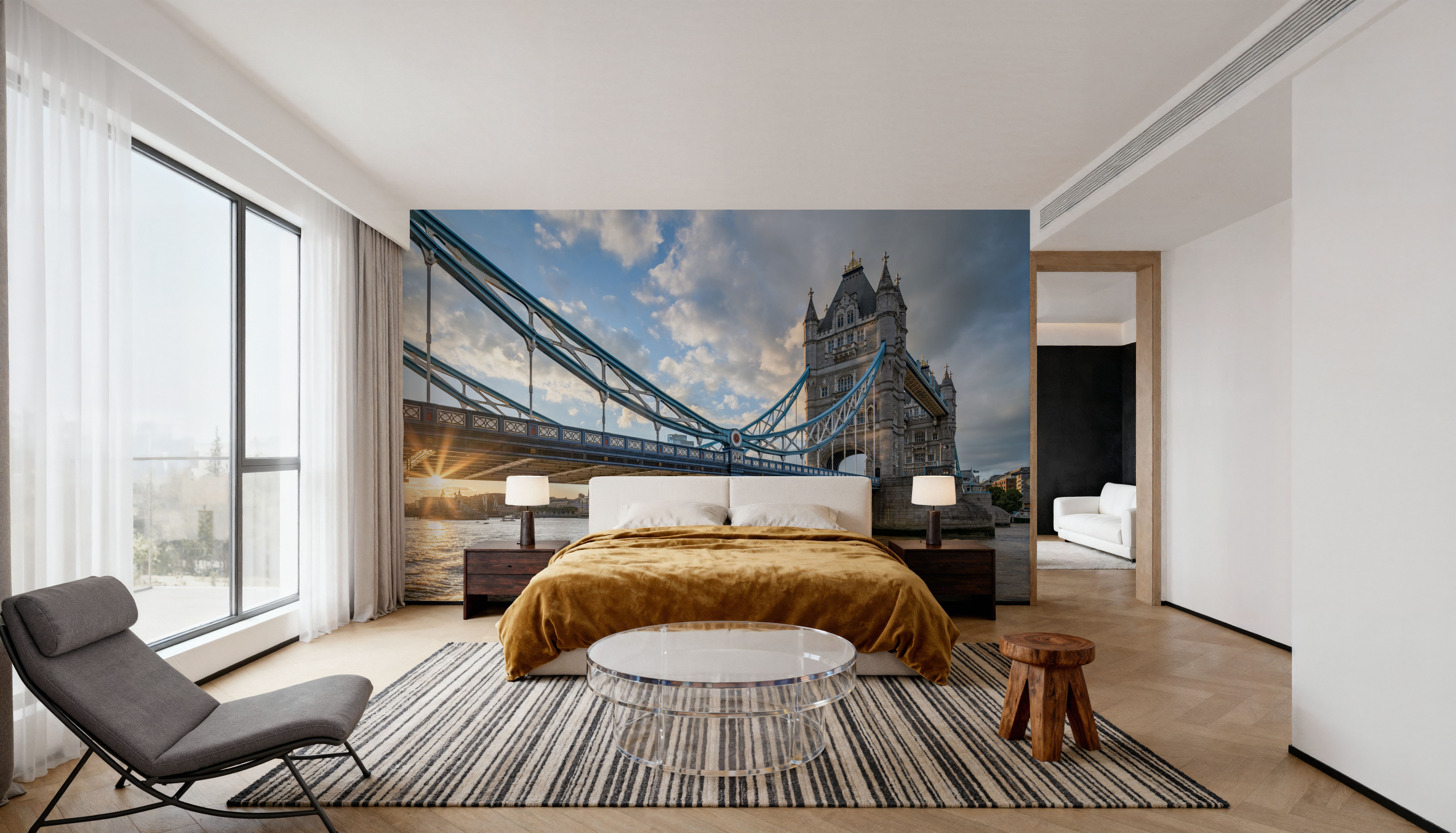 Tower Bridge Study, Tapeten