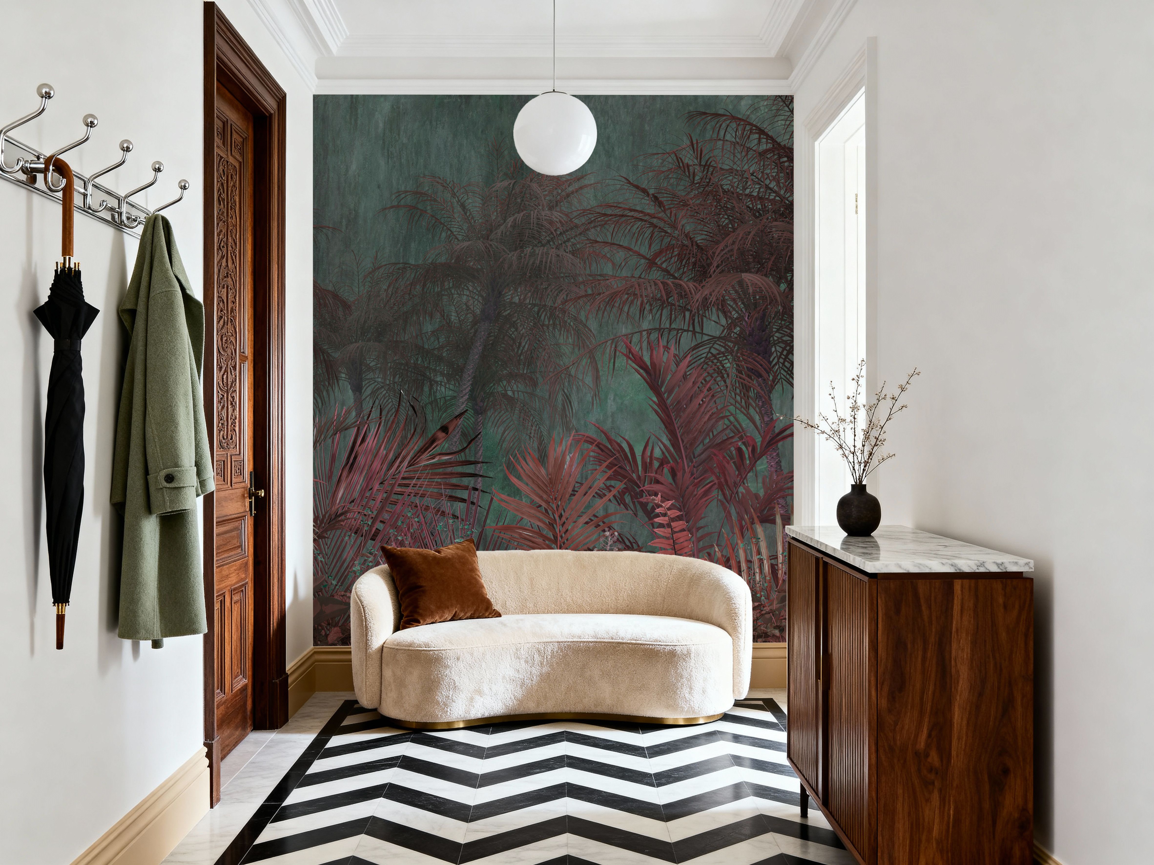 Tranquil Leafs, Wallpaper