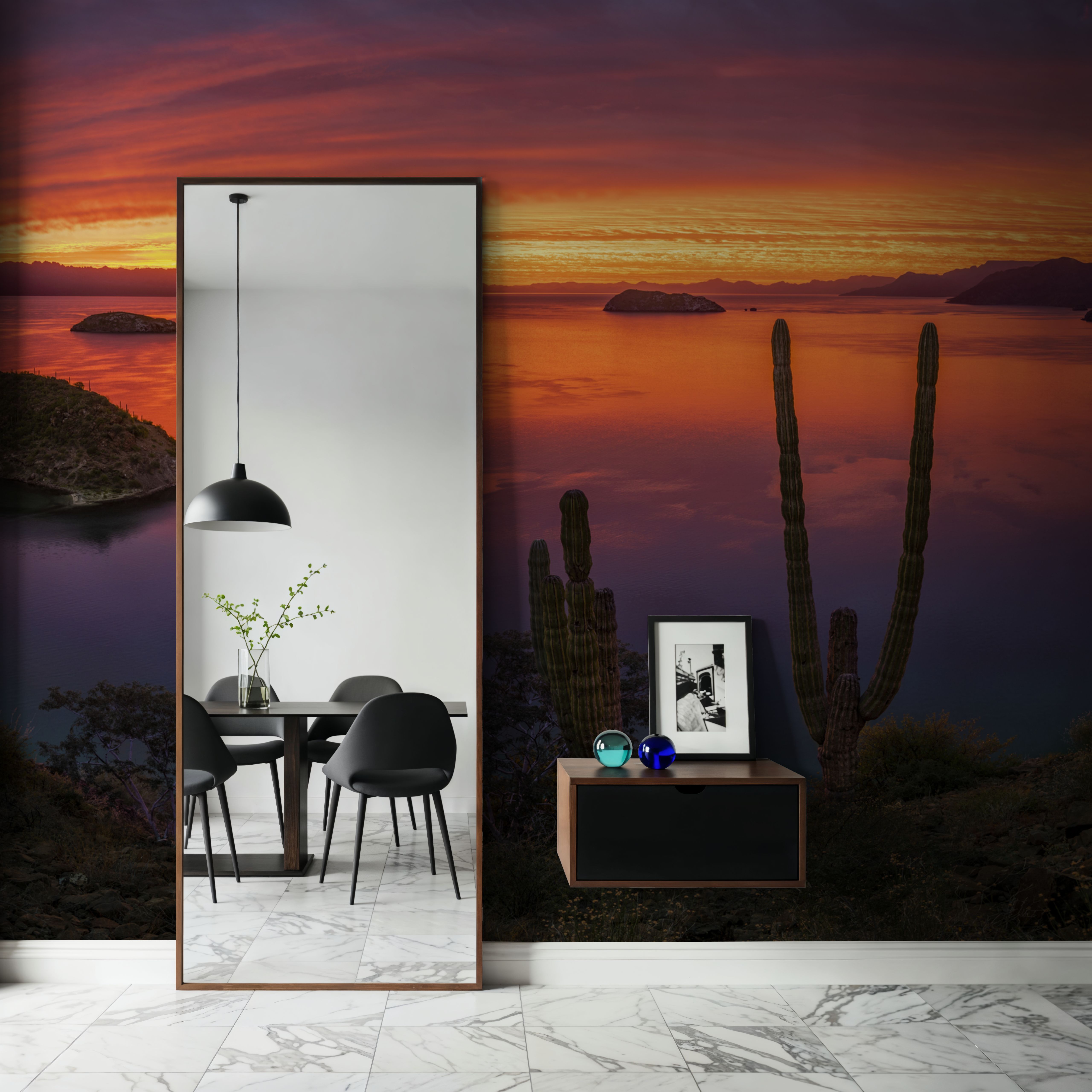 Cardon Cactus Sunset