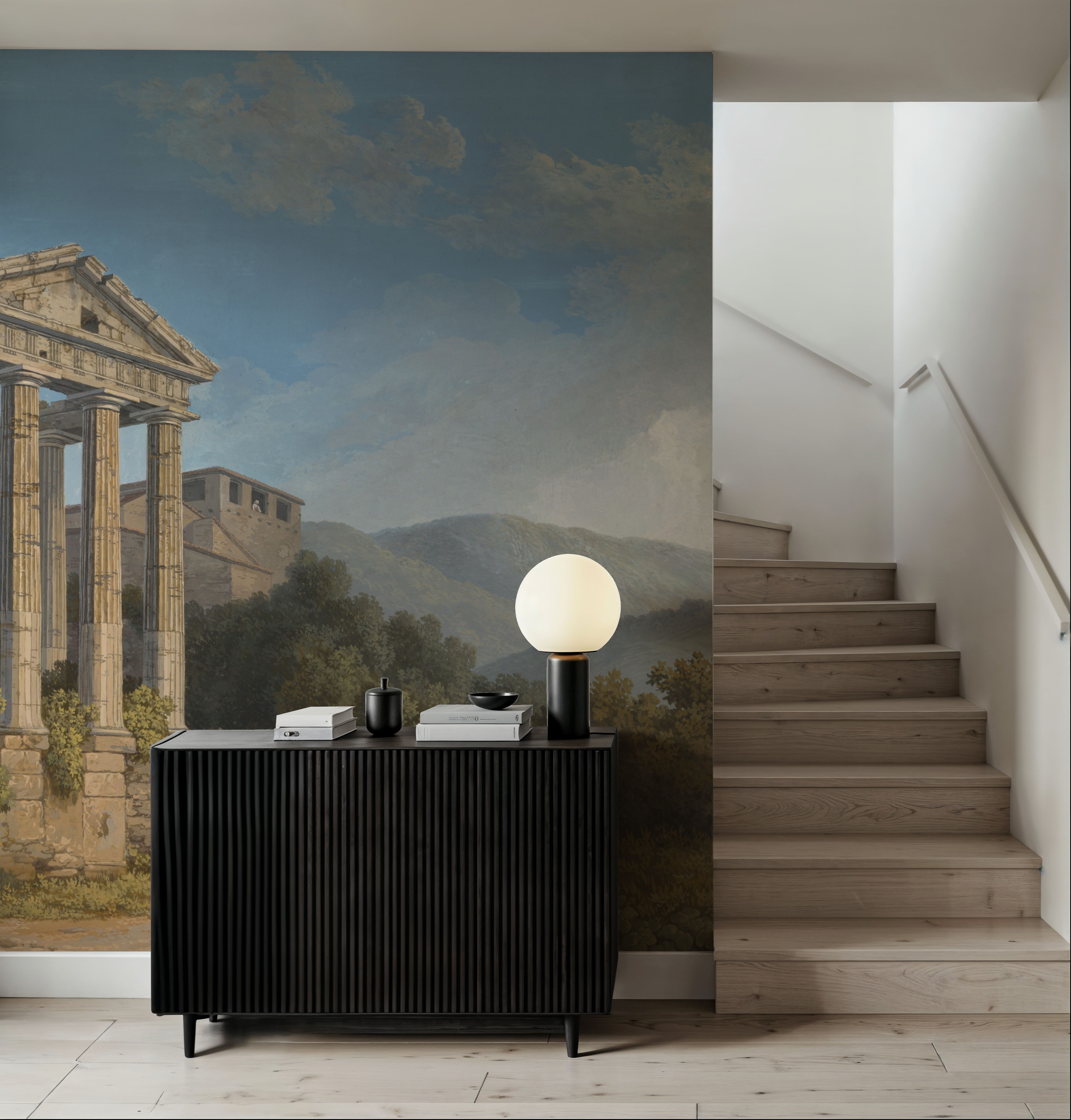 The Temple of Hercules in Cori