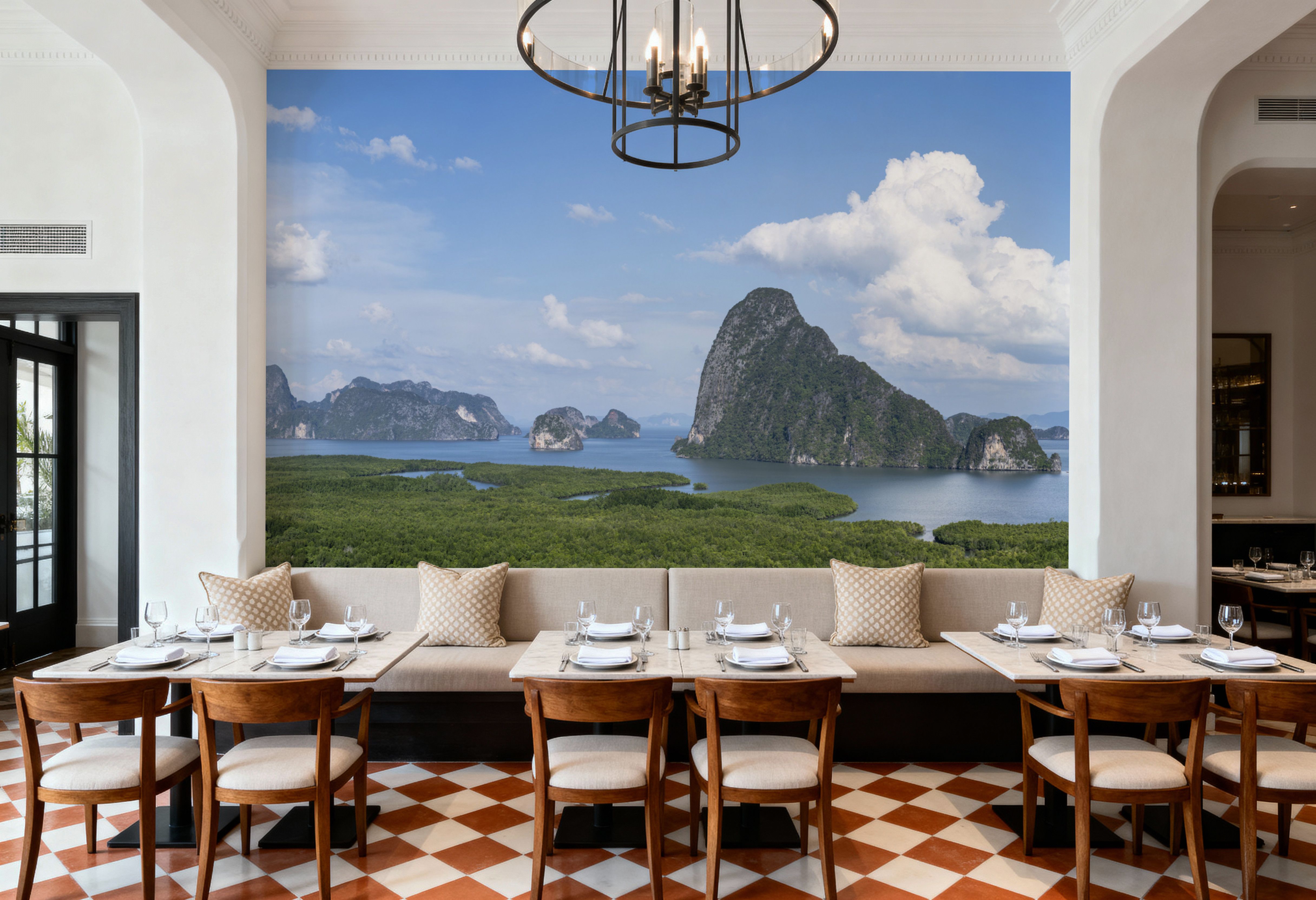 Karst Paradise, Wallpaper