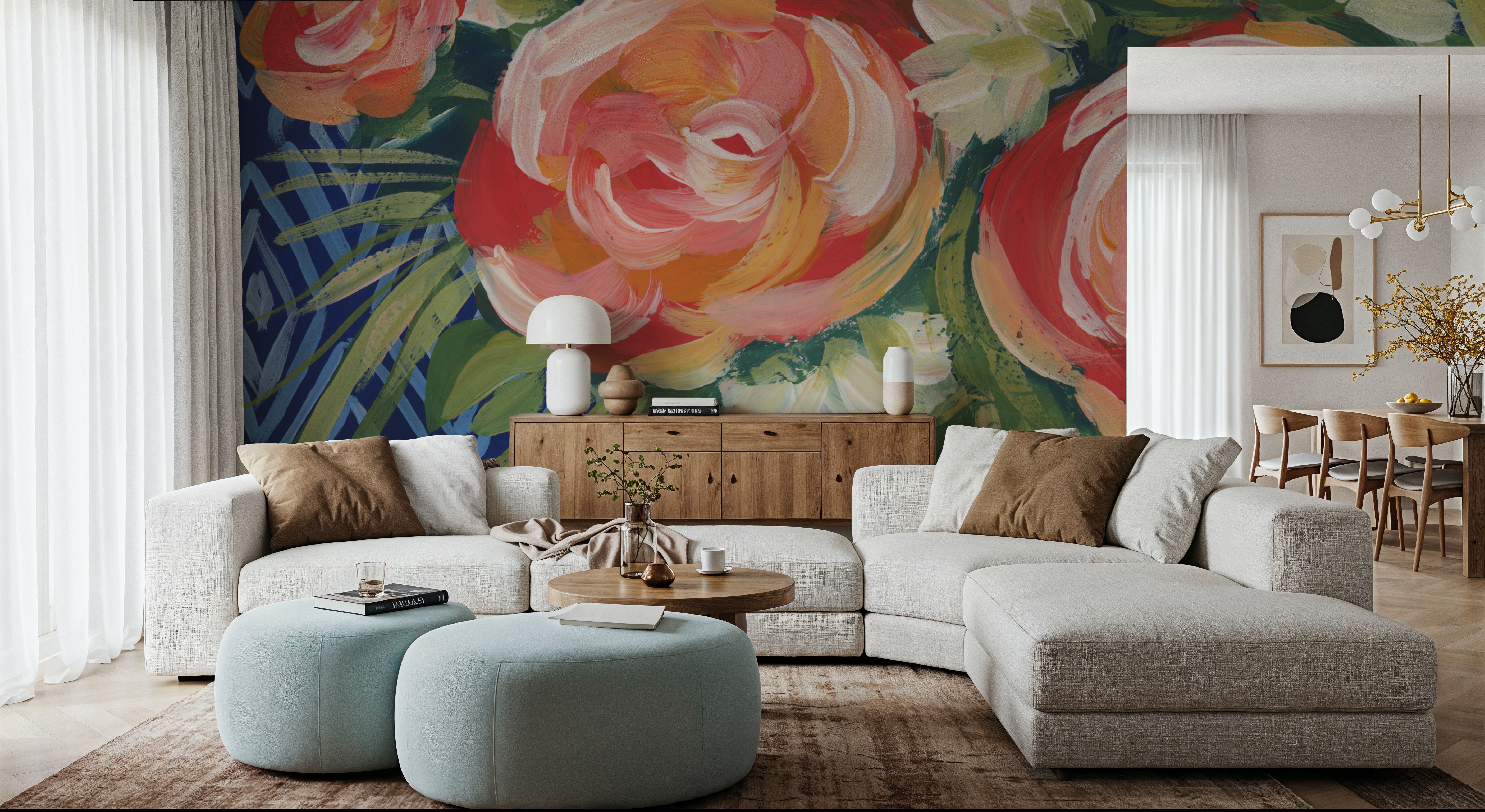 Mediterranean Blooms I
