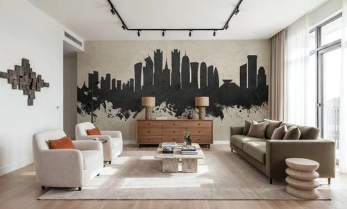 Doha Qatar Skyline Concrete