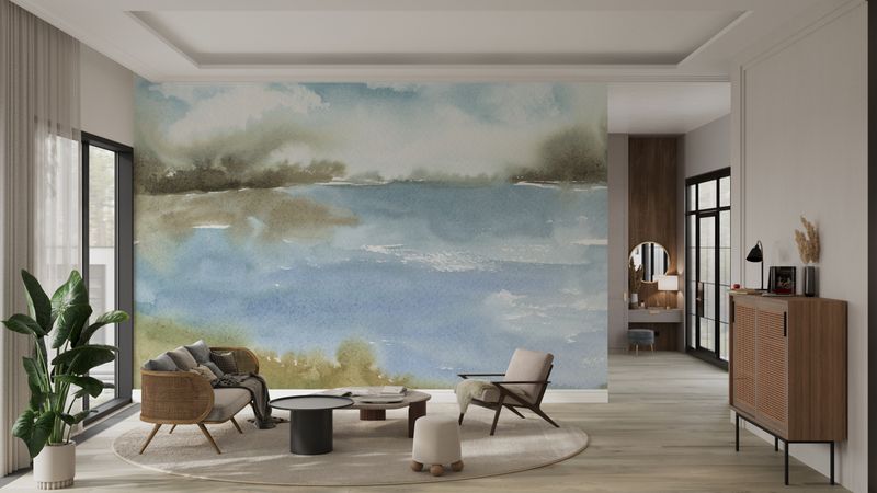 Cape Cod II wallpaper mural 100% PVC-free and non-toxic