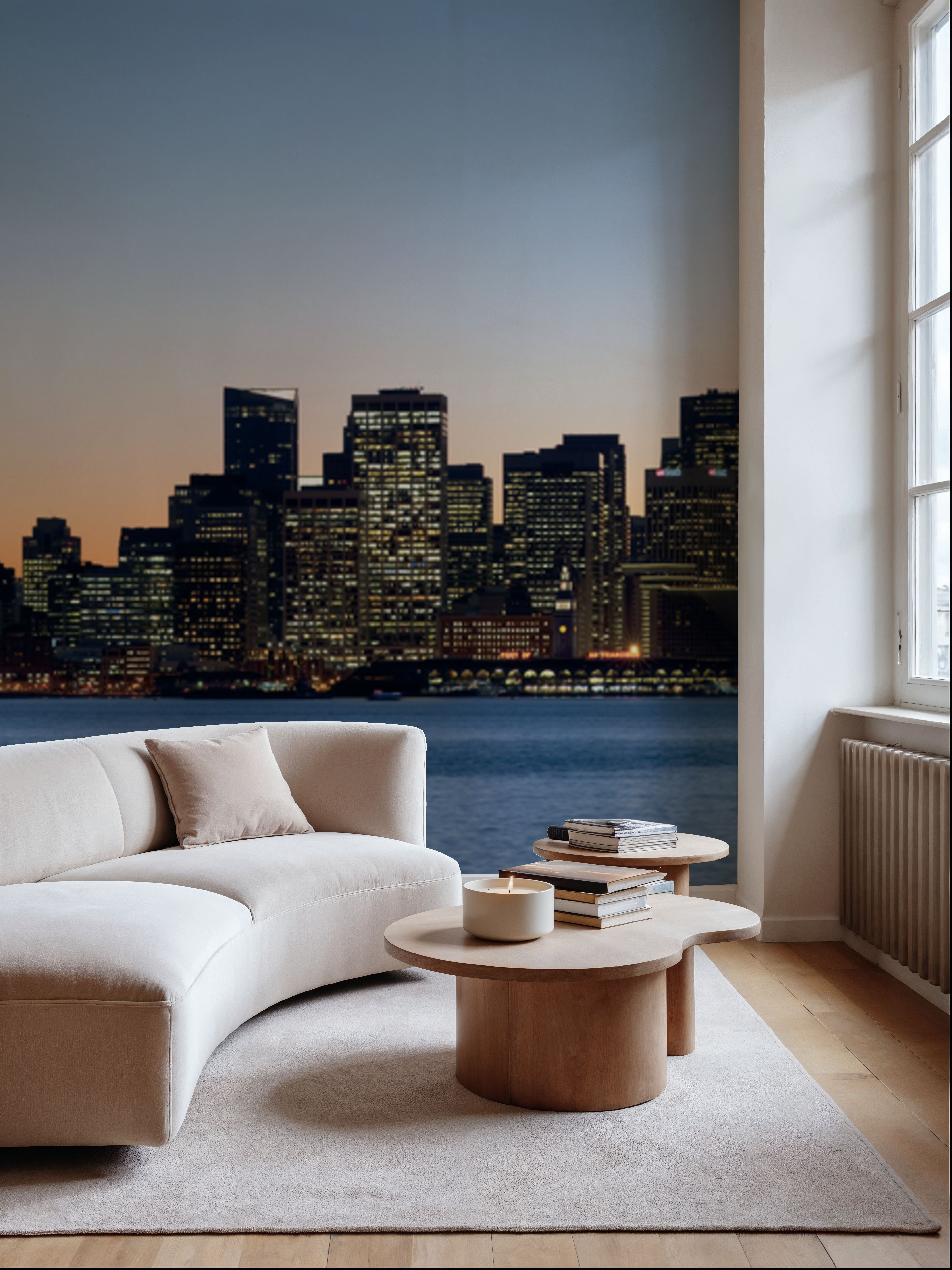 Twilight Harbor Bridge