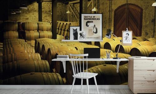 Barrels in a Cellar