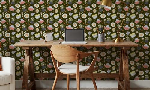 Alfresco Dining I, Olive