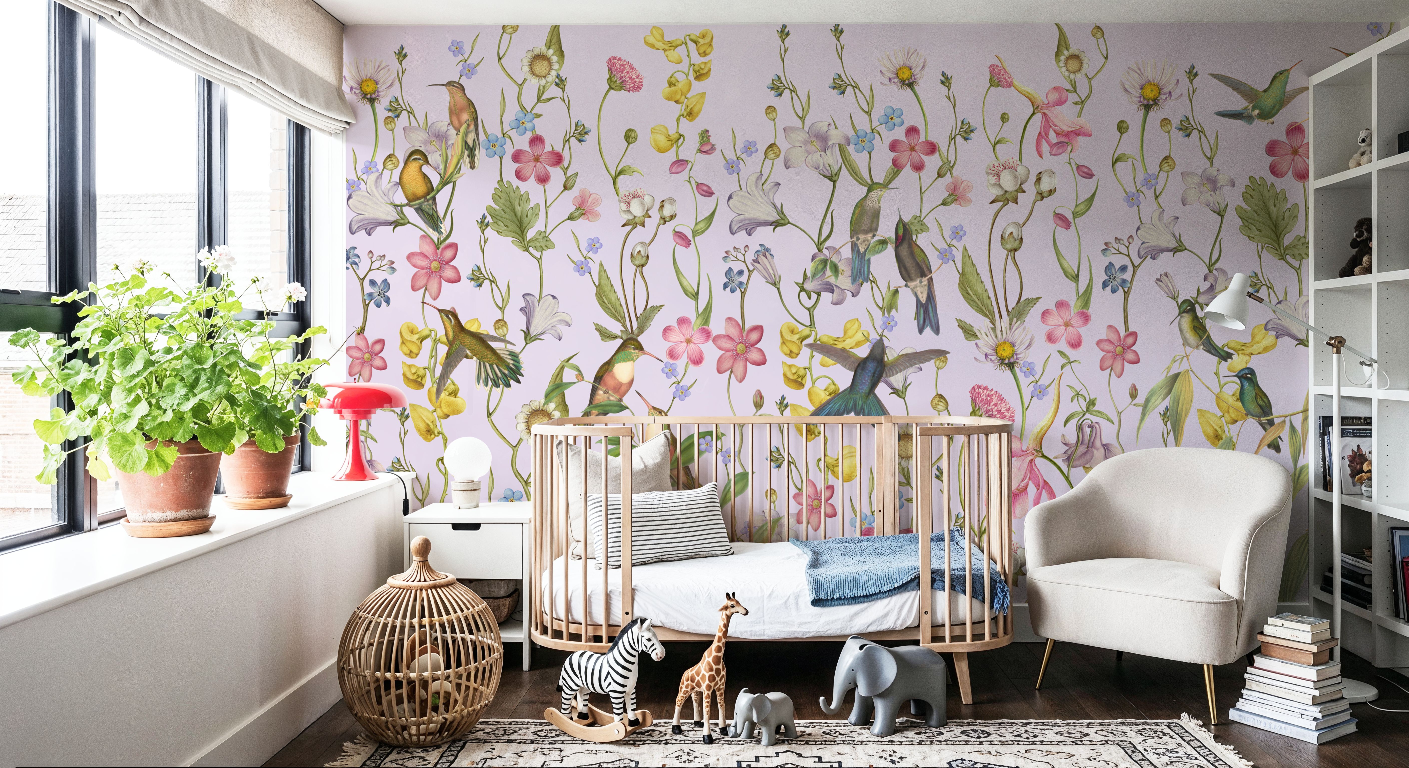 Bird Garden Pink