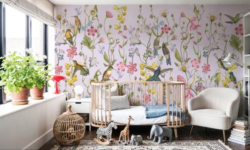 Bird Garden Pink