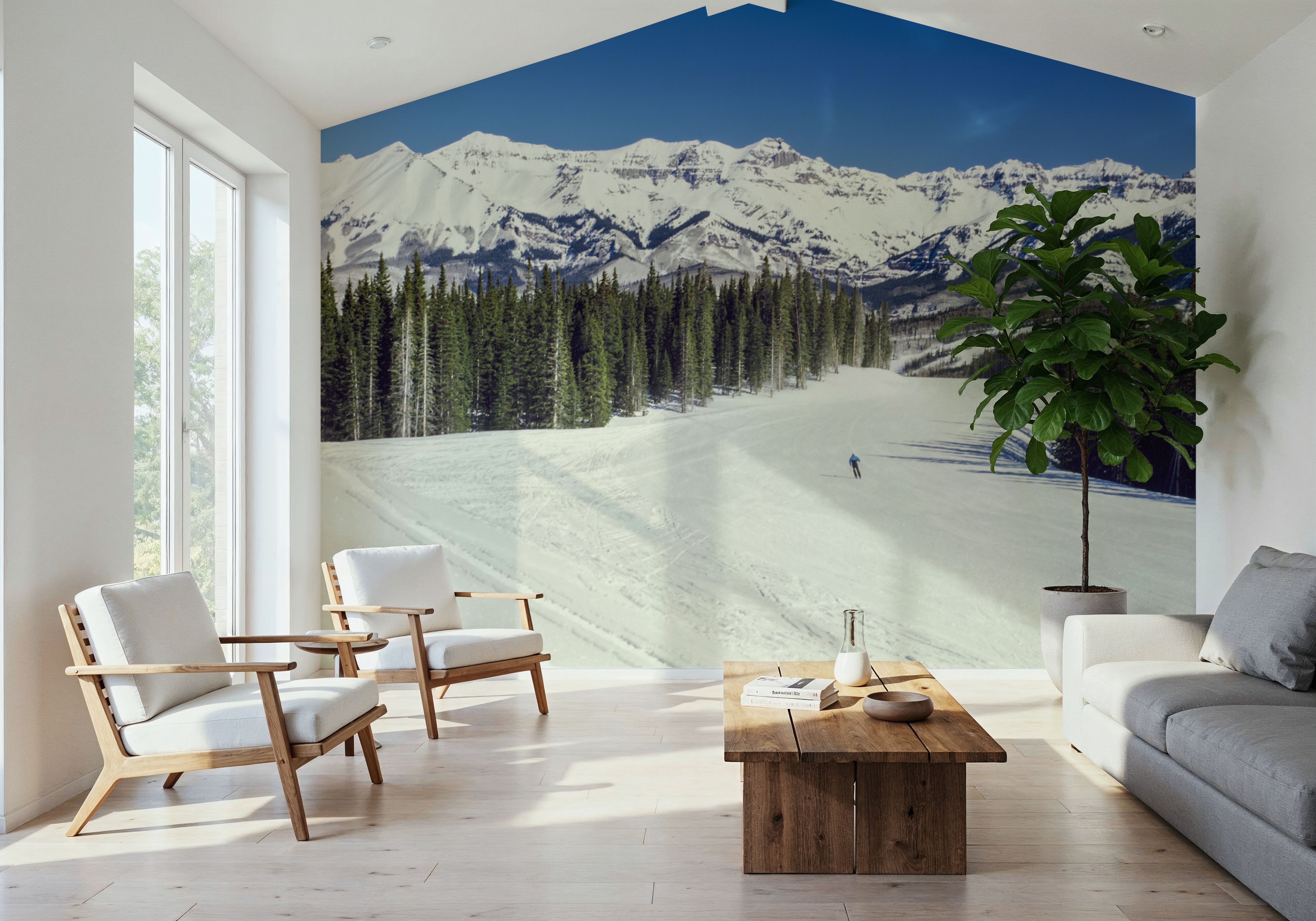 Alpine Solitude, Wallpaper