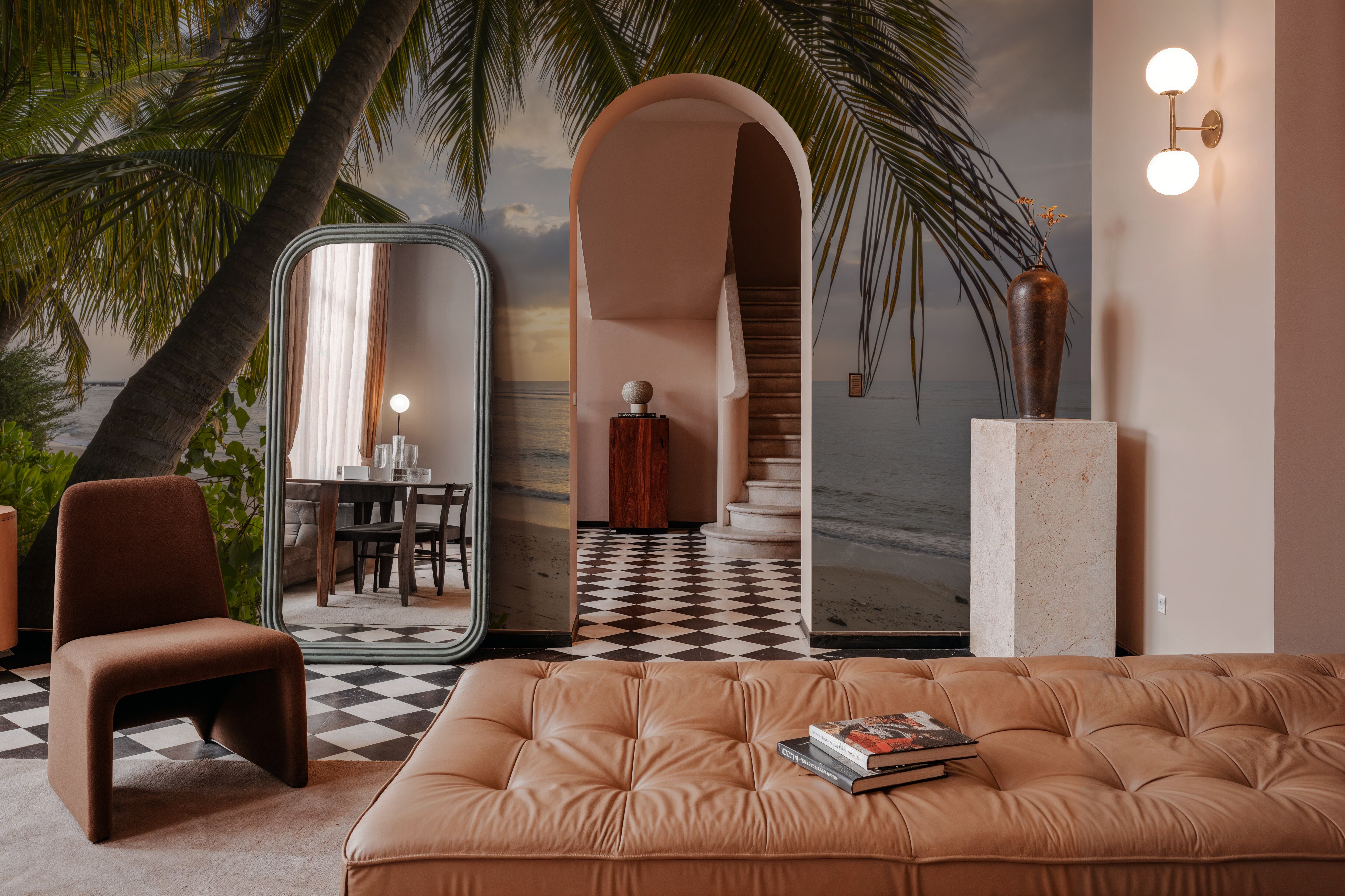 Golden Shore Sunrise, Wallpaper