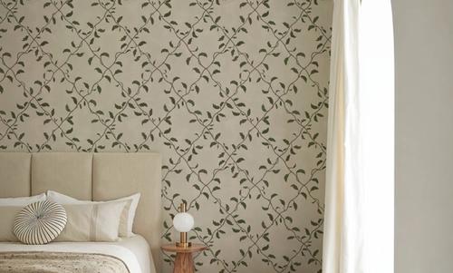 Emerald Trellis, Cream