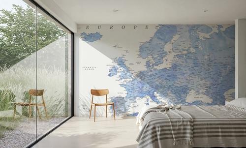 Europe Map Detailed - Josiah