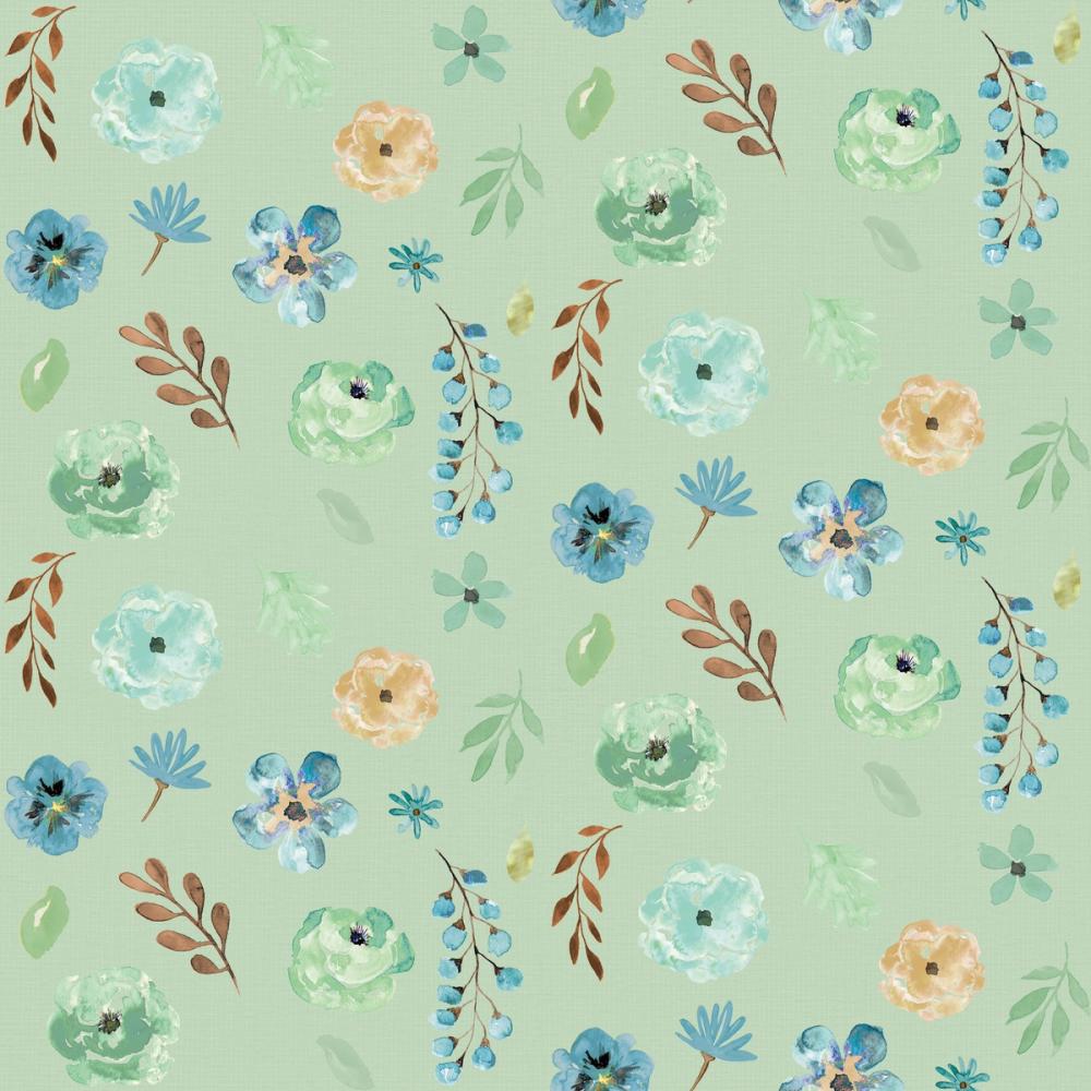 Flutterby Flowers Mint