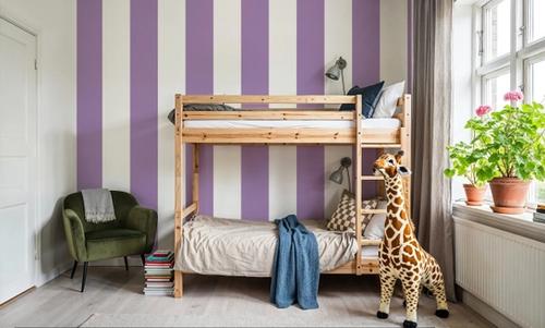 Circus Stripes, Purple