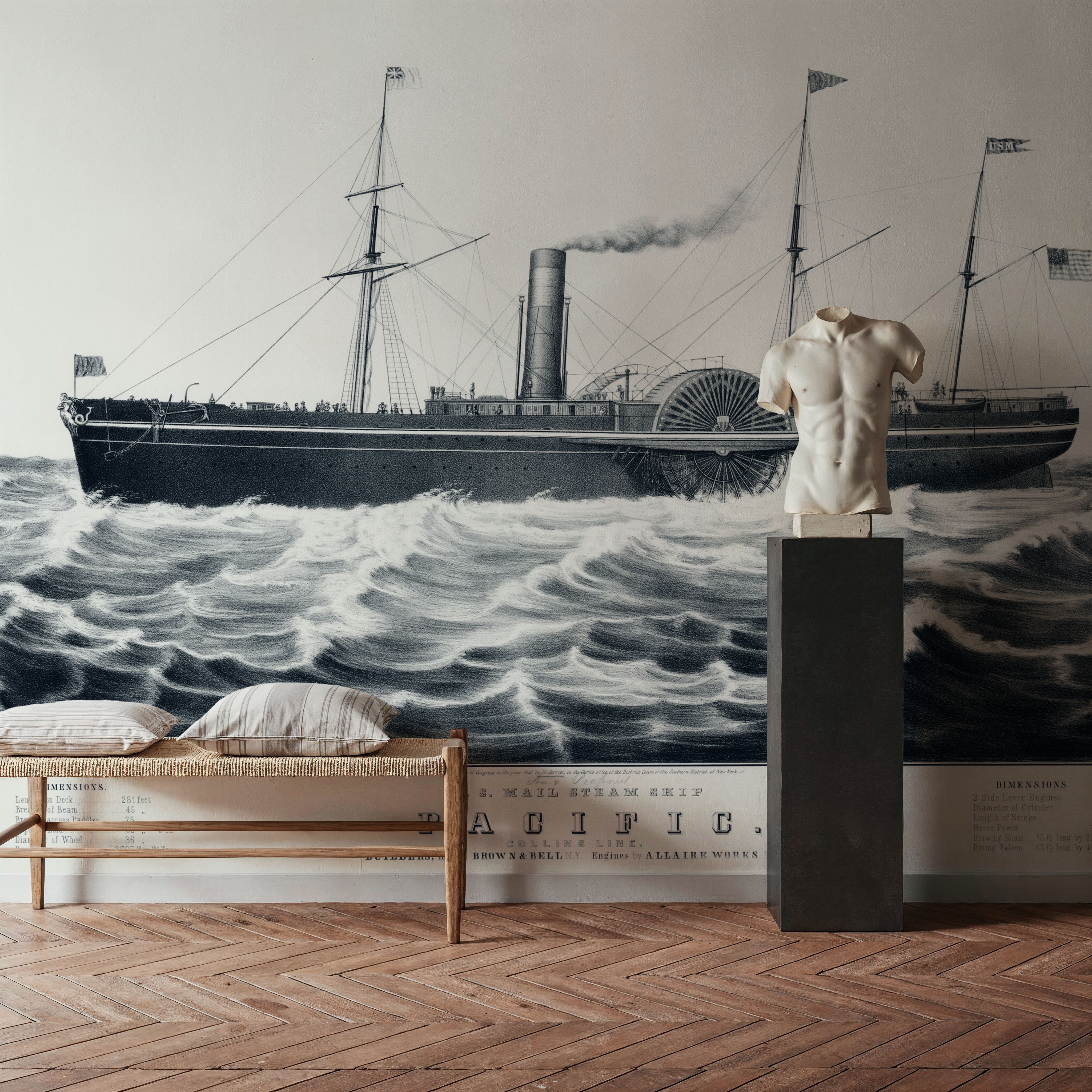 The Pacific Steam Ship