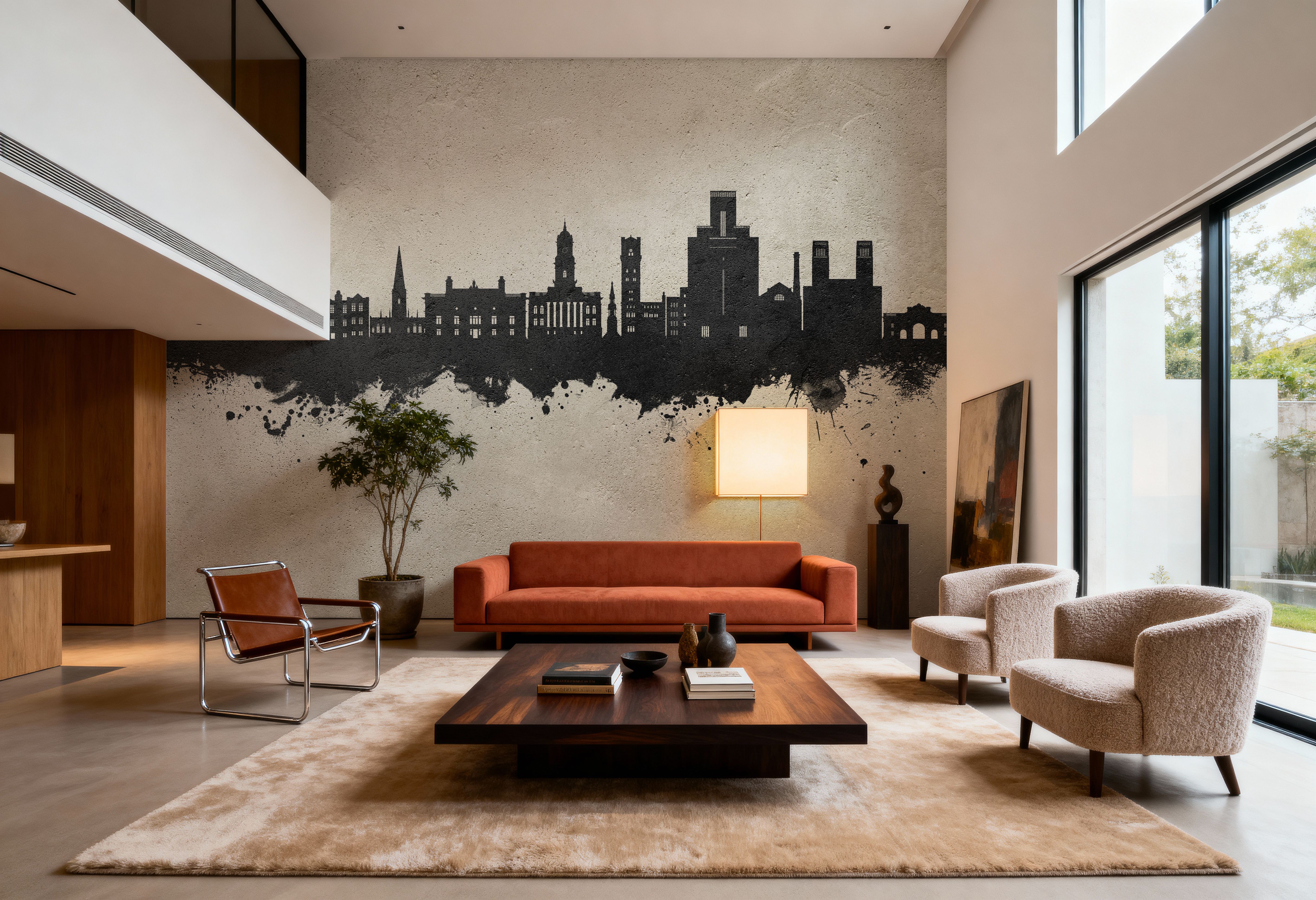 Birkehead England Skyline Concrete